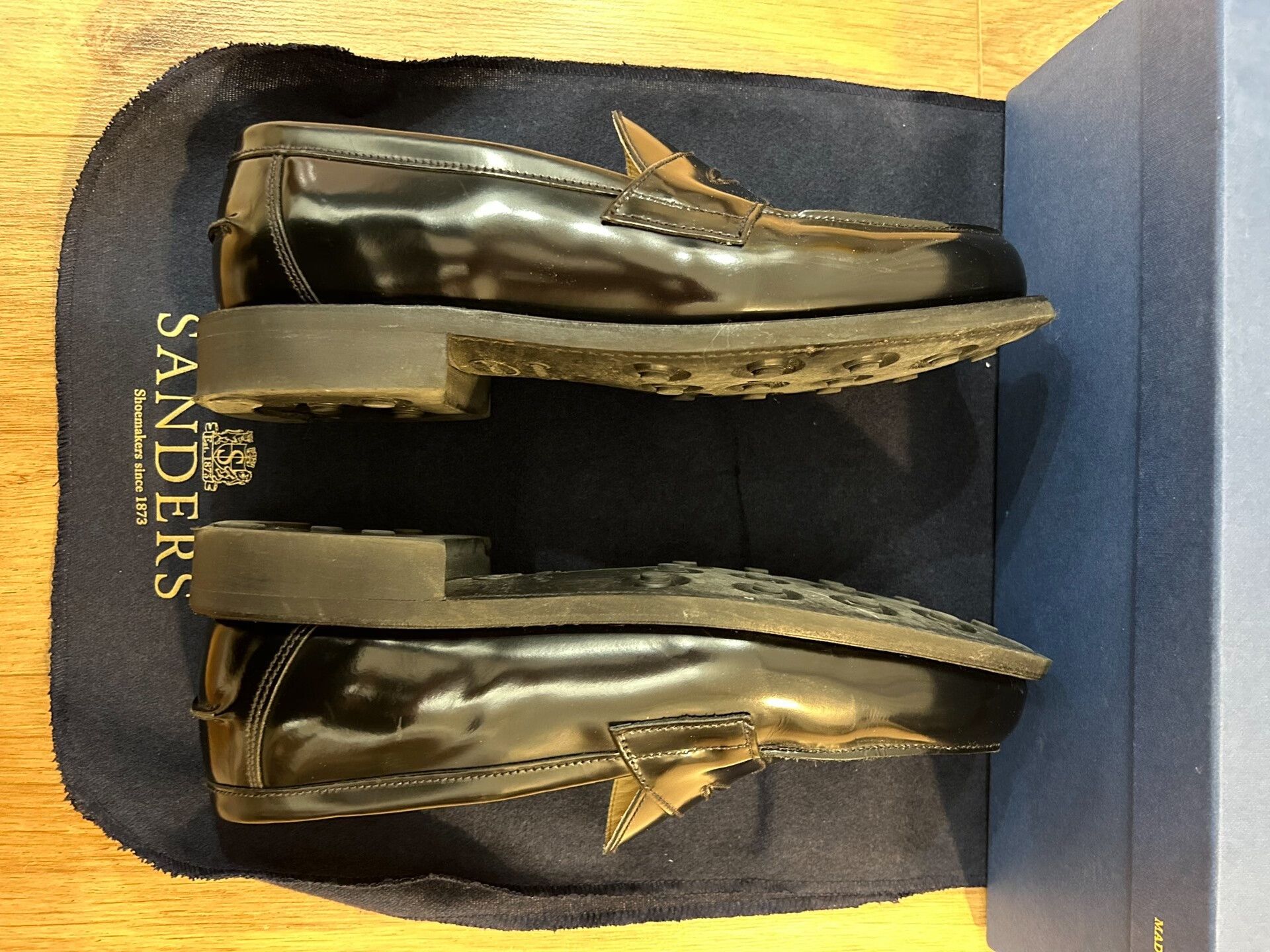 Sanders Sanders Handmade Goodyear Loafers UK Size US 8.5 / EU 41-42 - 7 Thumbnail