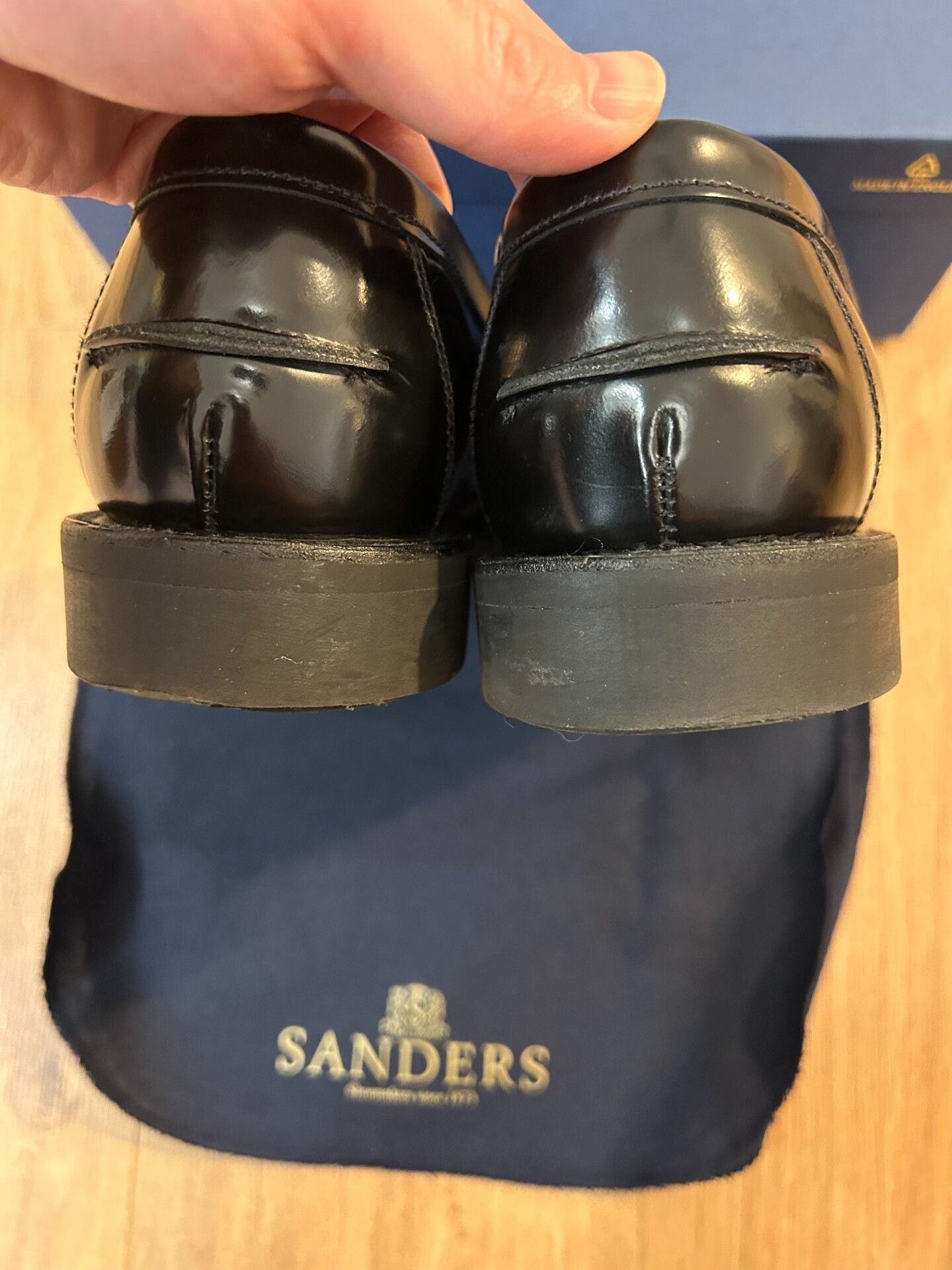 Sanders Sanders Handmade Goodyear Loafers UK Size US 8.5 / EU 41-42 - 4 Thumbnail