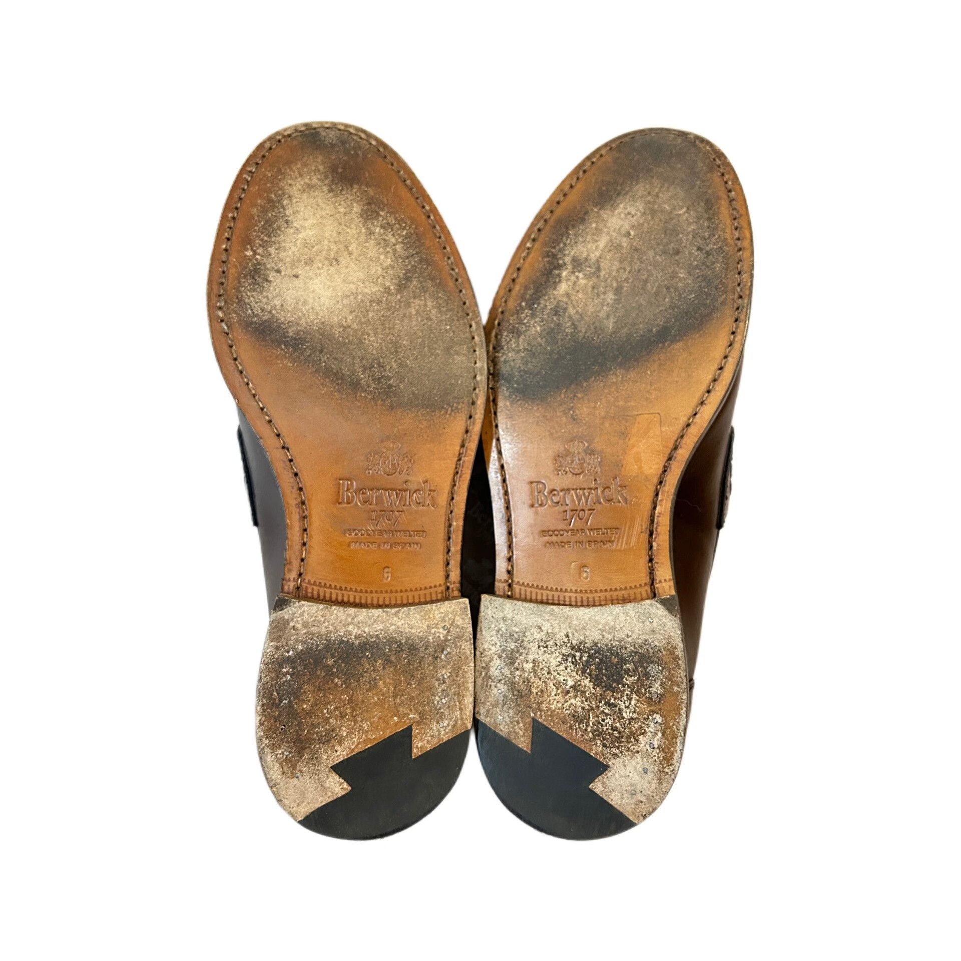 Berwick 1707 Berwick 1707 Leather Loafers Size US 8 / EU 41 - 6 Thumbnail