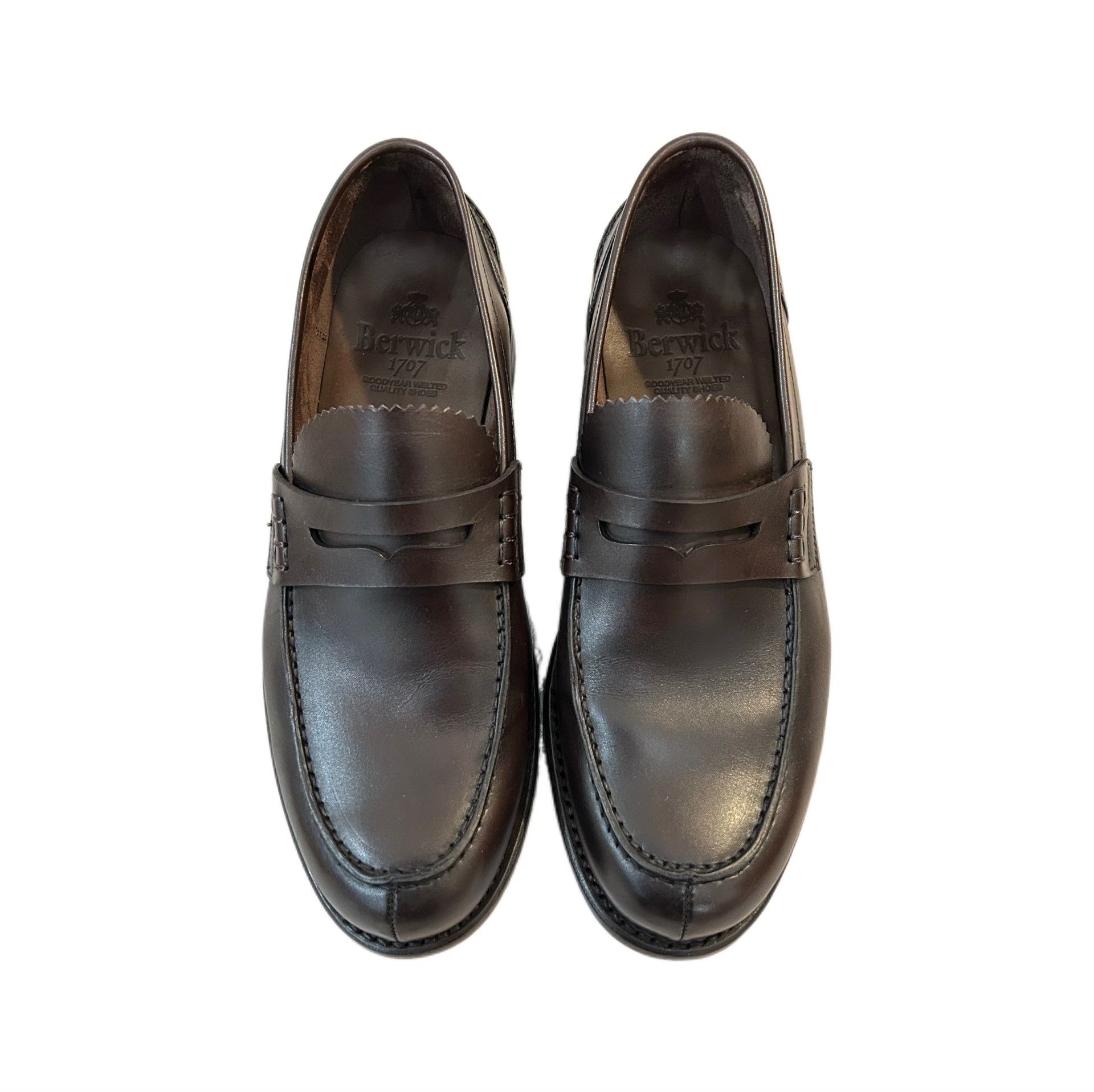 Berwick 1707 Berwick 1707 Leather Loafers Size US 8 / EU 41 - 2 Thumbnail