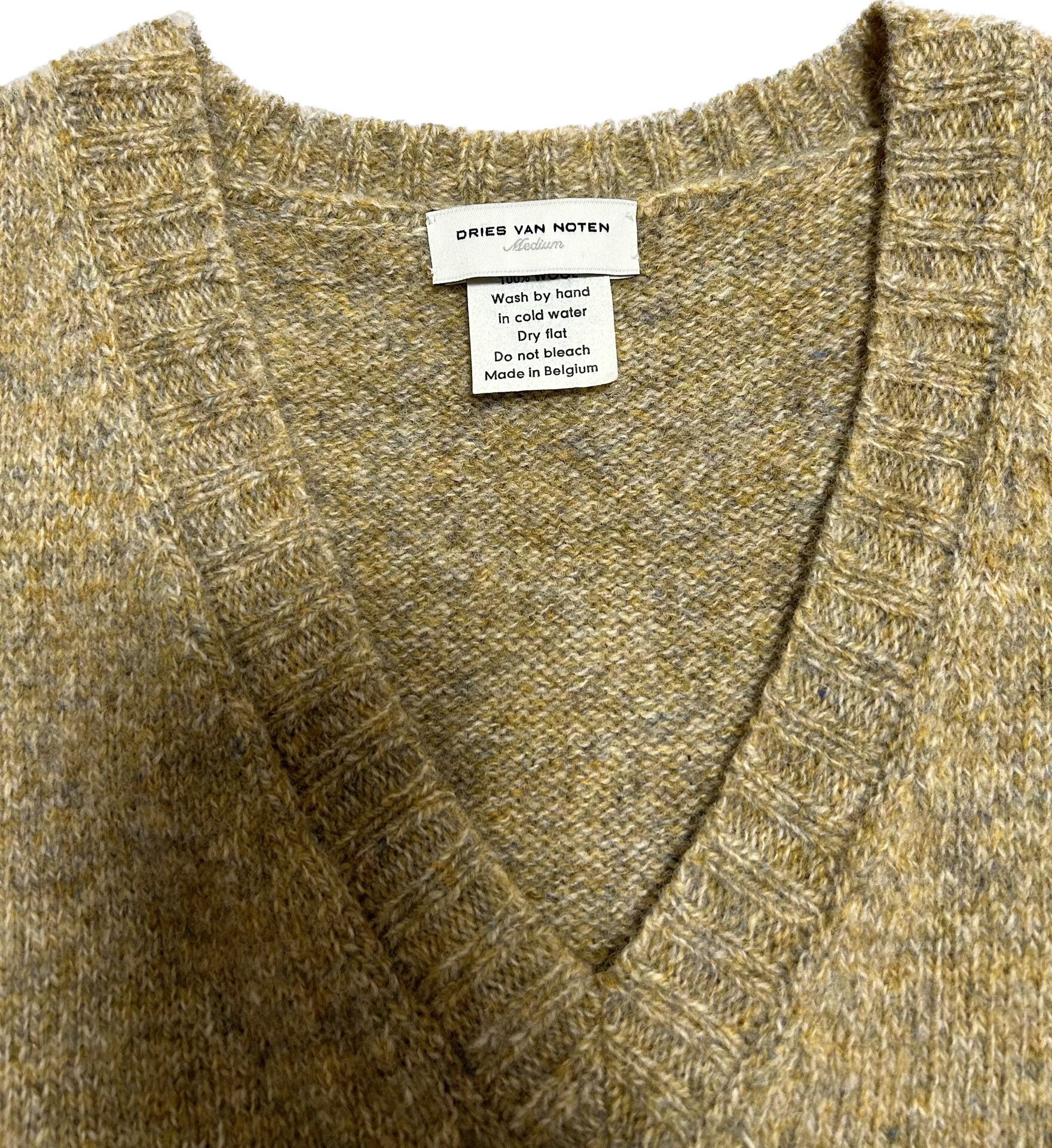 Dries Van Noten Dries Van Noten 1990s Sleeveless Knit Vest Size US M / EU 48-50 / 2 - 3 Thumbnail