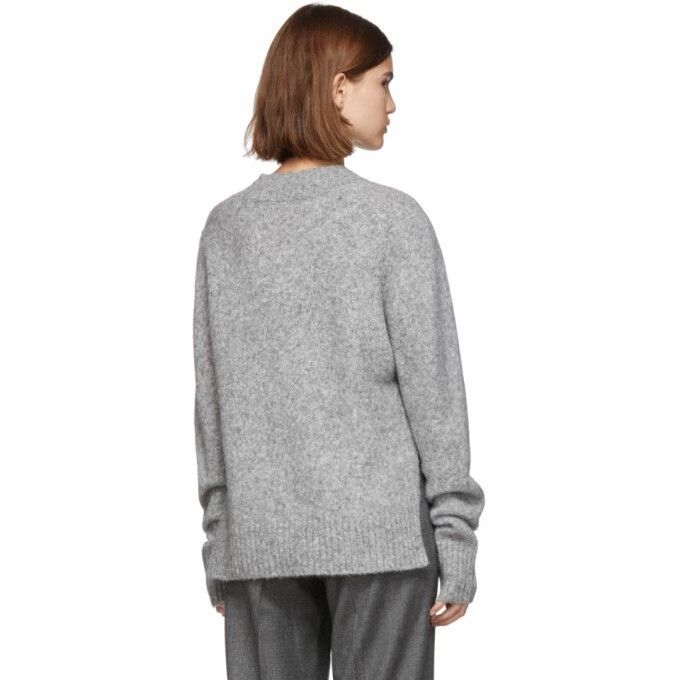 Helmut Lang Helmut Lang Wool Alpaca V-Neck Tie Sleeve Sweater Size US M / EU 48-50 / 2 - 7 Thumbnail
