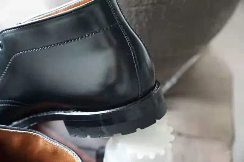 Alden ALDEN Black Shell Cordovan Chukka Boots Size US 7.5 / EU 40-41 - 5 Thumbnail
