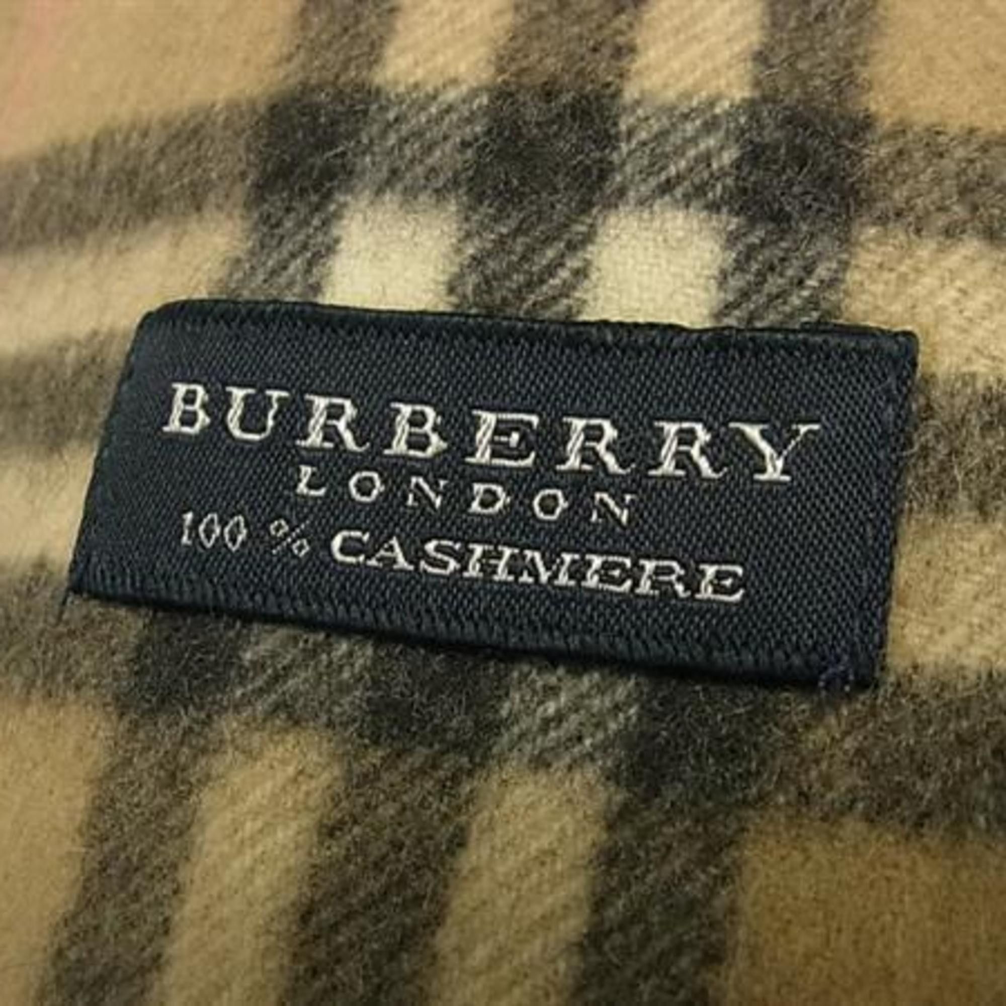 Burberry BURBERRY Nova Check Brown Cashmere Scarf for Men and Women Size ONE SIZE - 2 Thumbnail