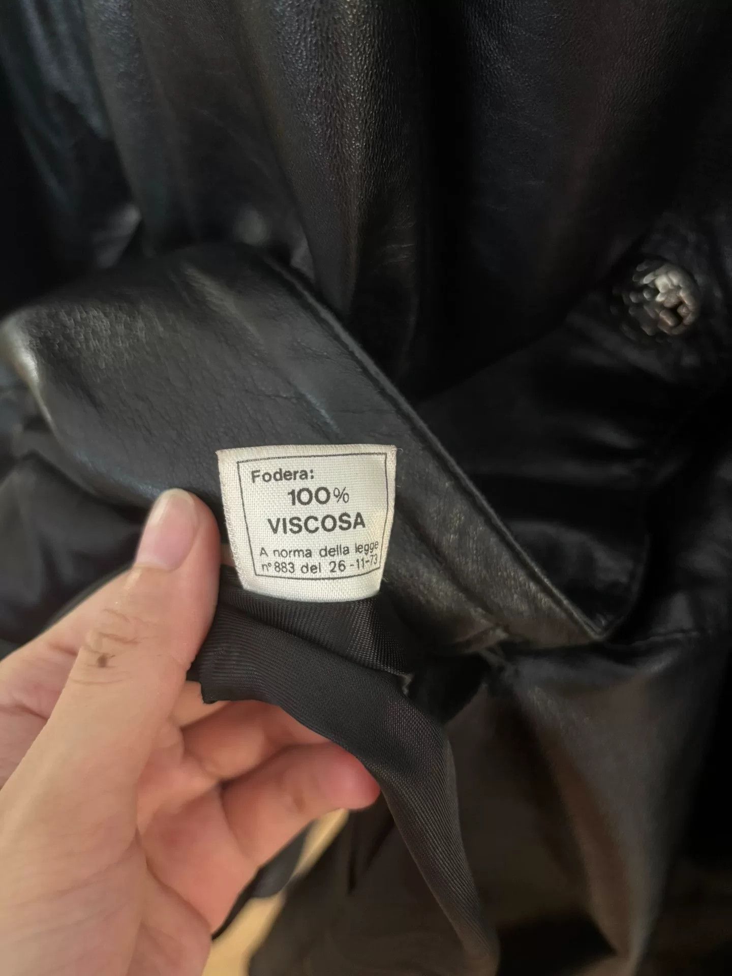 Vera Pelle Italian Vera Pelle Long Leather Coat Size US M / EU 48-50 / 2 - 4 Thumbnail