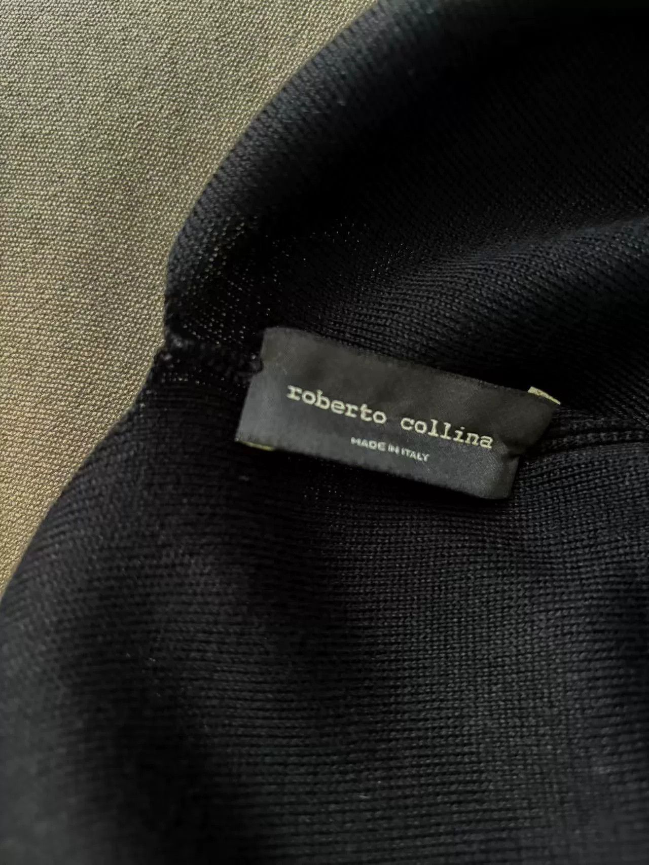Roberto Collina Roberto Collina Black Knit Dress Size M / US 6-8 / IT 42-44 - 5 Thumbnail