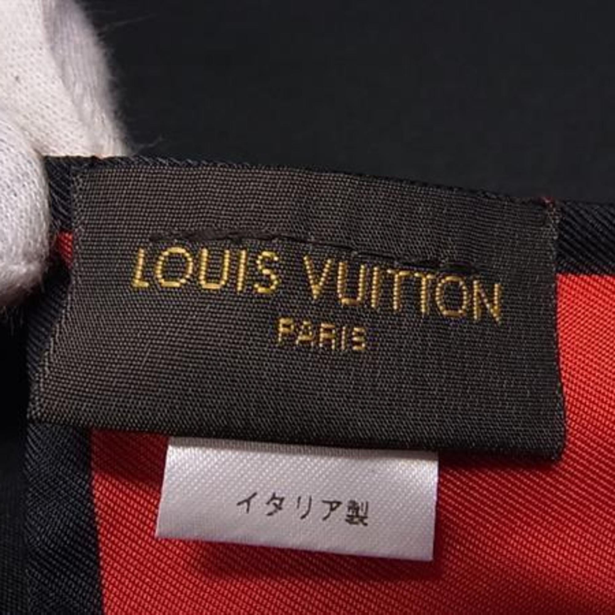 Louis Vuitton Louis Vuitton Ribbon Scarf/Muffler M73964 Multicolor Silk Women's Size ONE SIZE - 4 Thumbnail