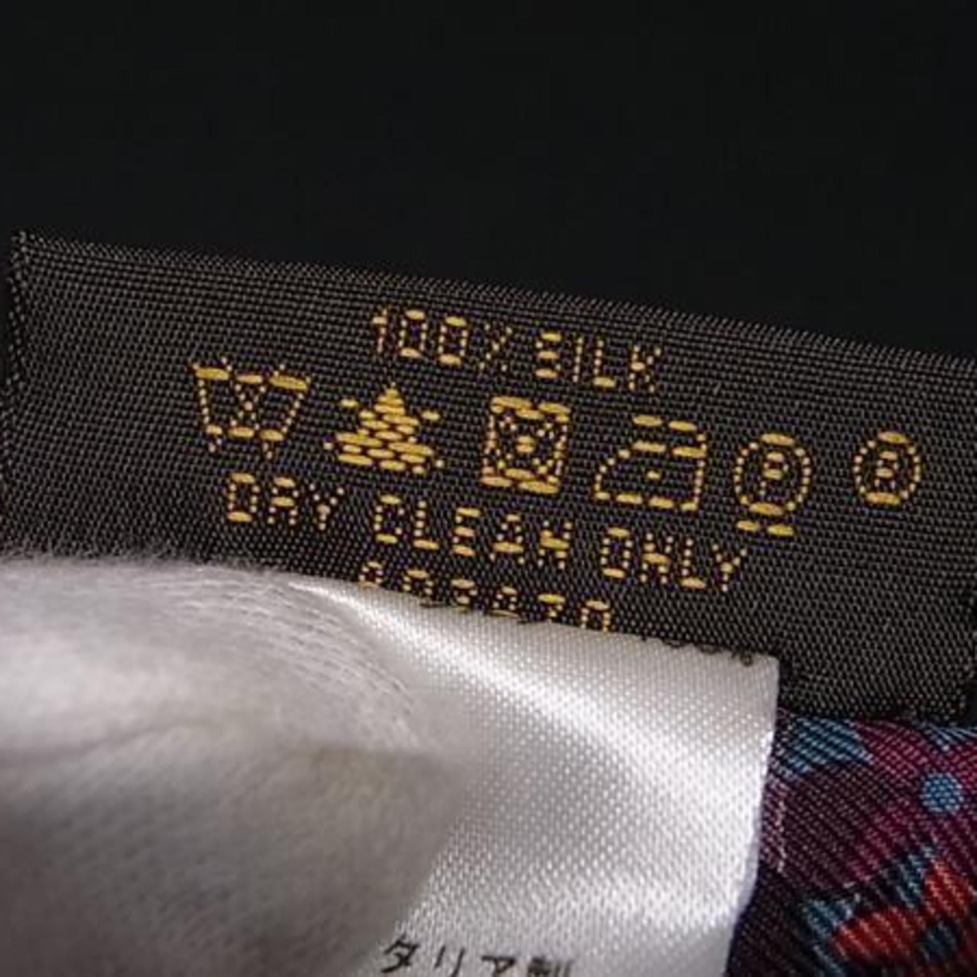 Louis Vuitton Louis Vuitton Ribbon Scarf Bandeau Monogram Multicolor Silk Women's Size ONE SIZE - 2 Thumbnail