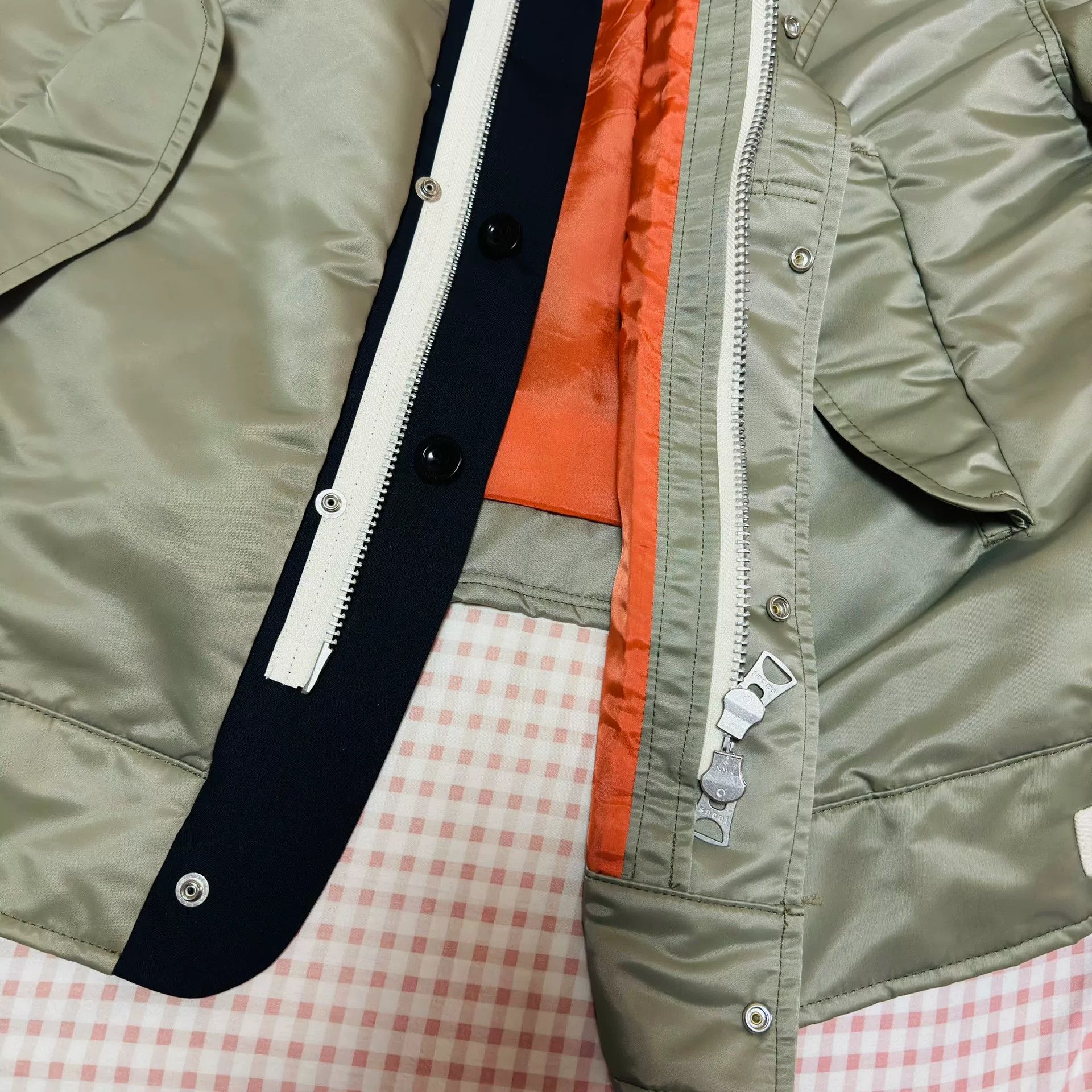 Sacai Sacai SS23 Nylon Twill Blouson Size US M / EU 48-50 / 2 - 7 Thumbnail