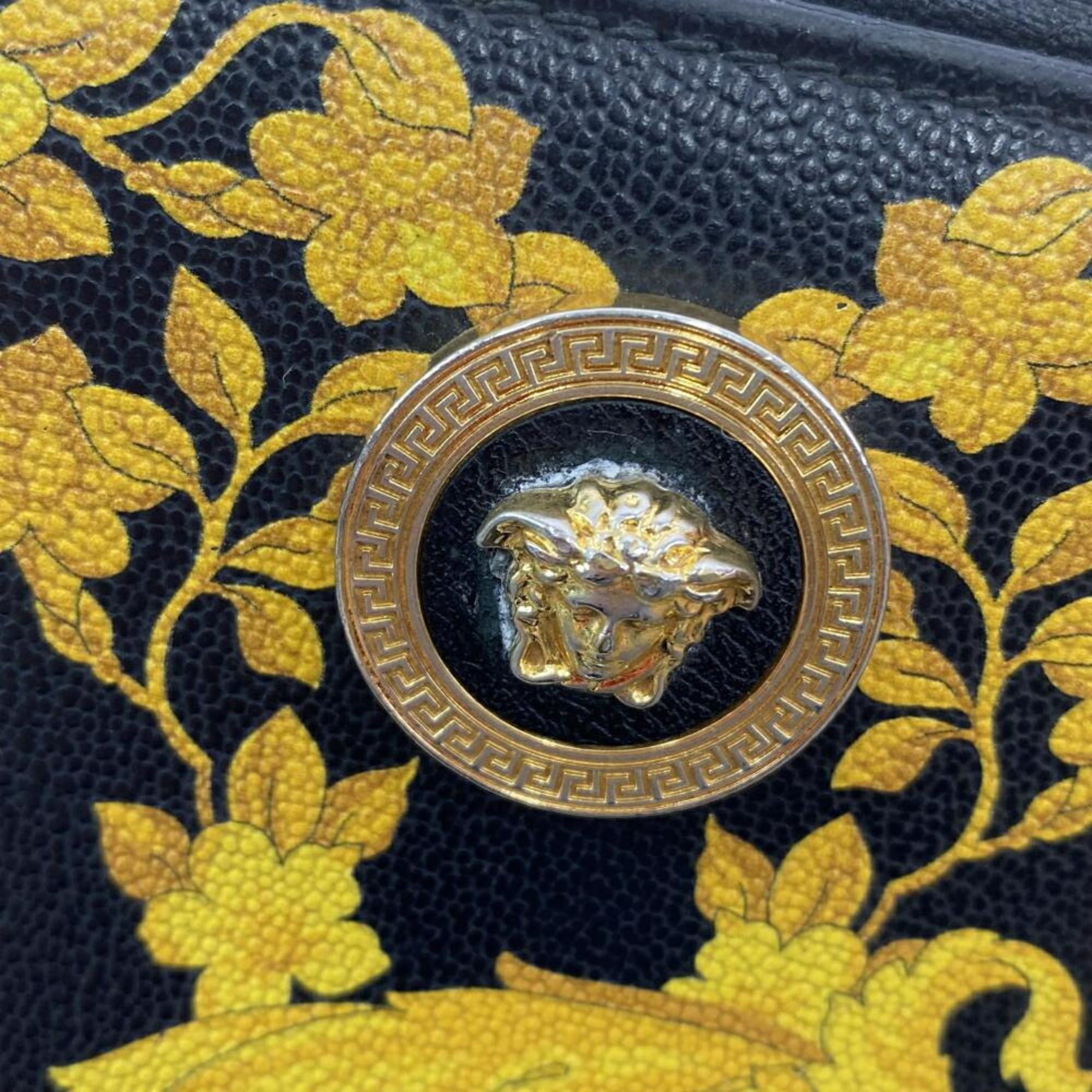 Versace VERSACE Barocco Wallet Black Versace Size ONE SIZE - 9 Thumbnail
