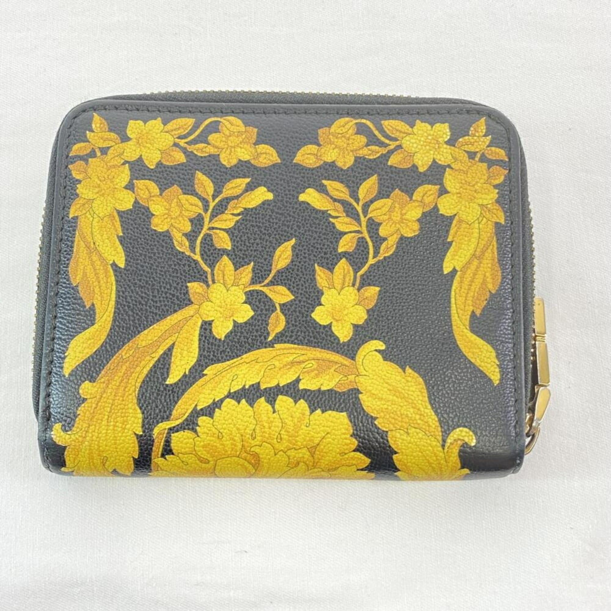 Versace VERSACE Barocco Wallet Black Versace Size ONE SIZE - 2 Thumbnail