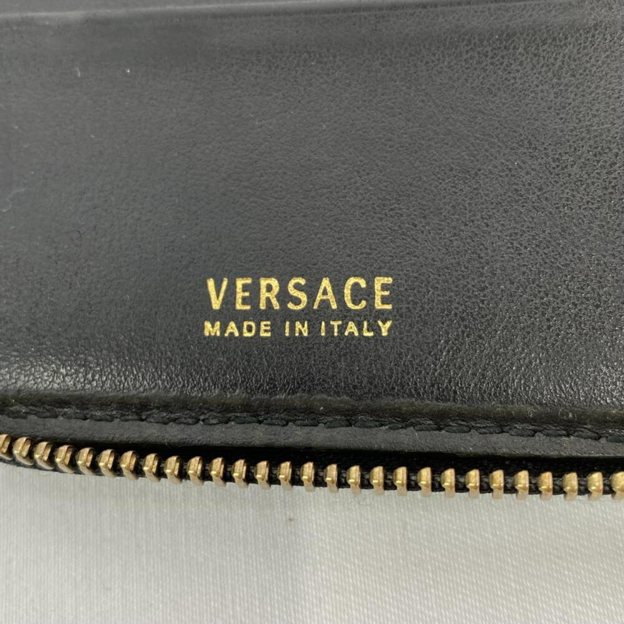 Versace VERSACE Barocco Wallet Black Versace Size ONE SIZE - 8 Thumbnail