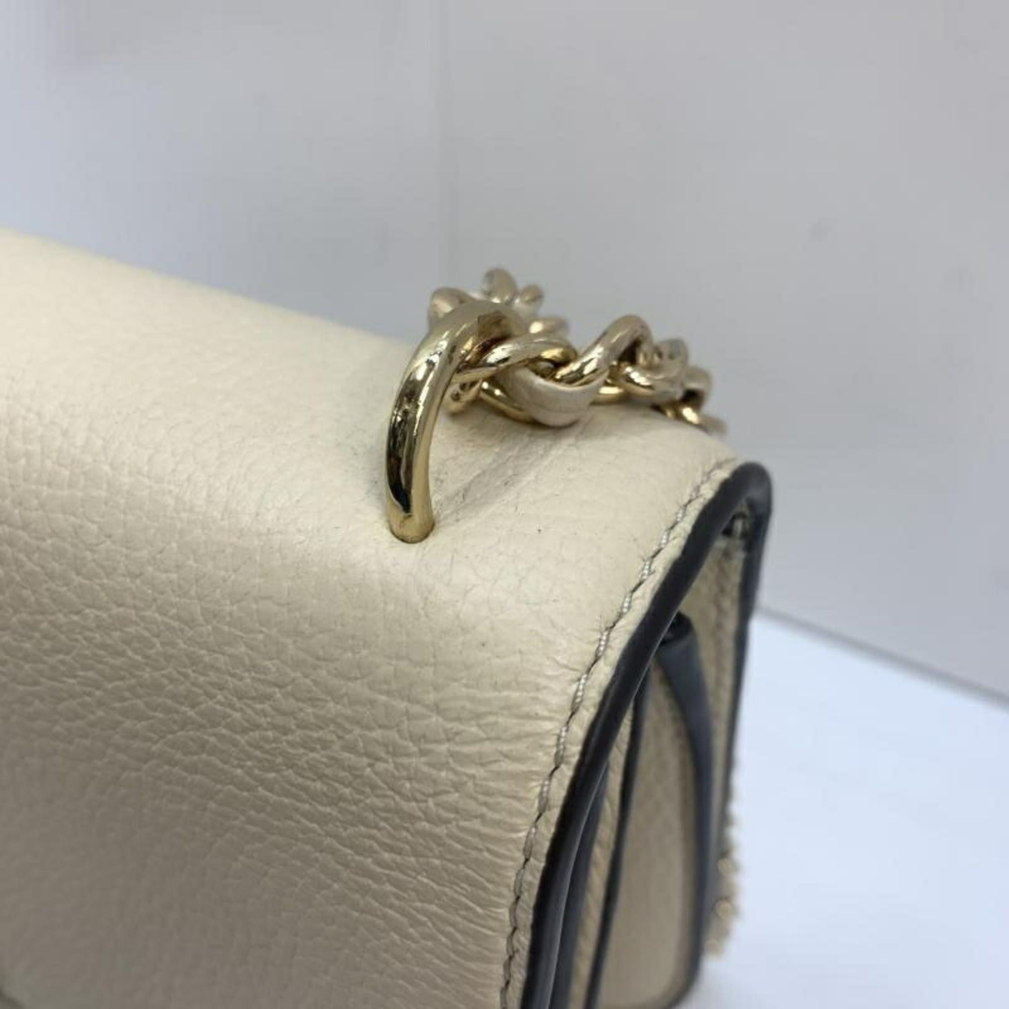 Tory Burch TORY BURCH Chain Shoulder Bag in Ivory Size ONE SIZE - 6 Thumbnail