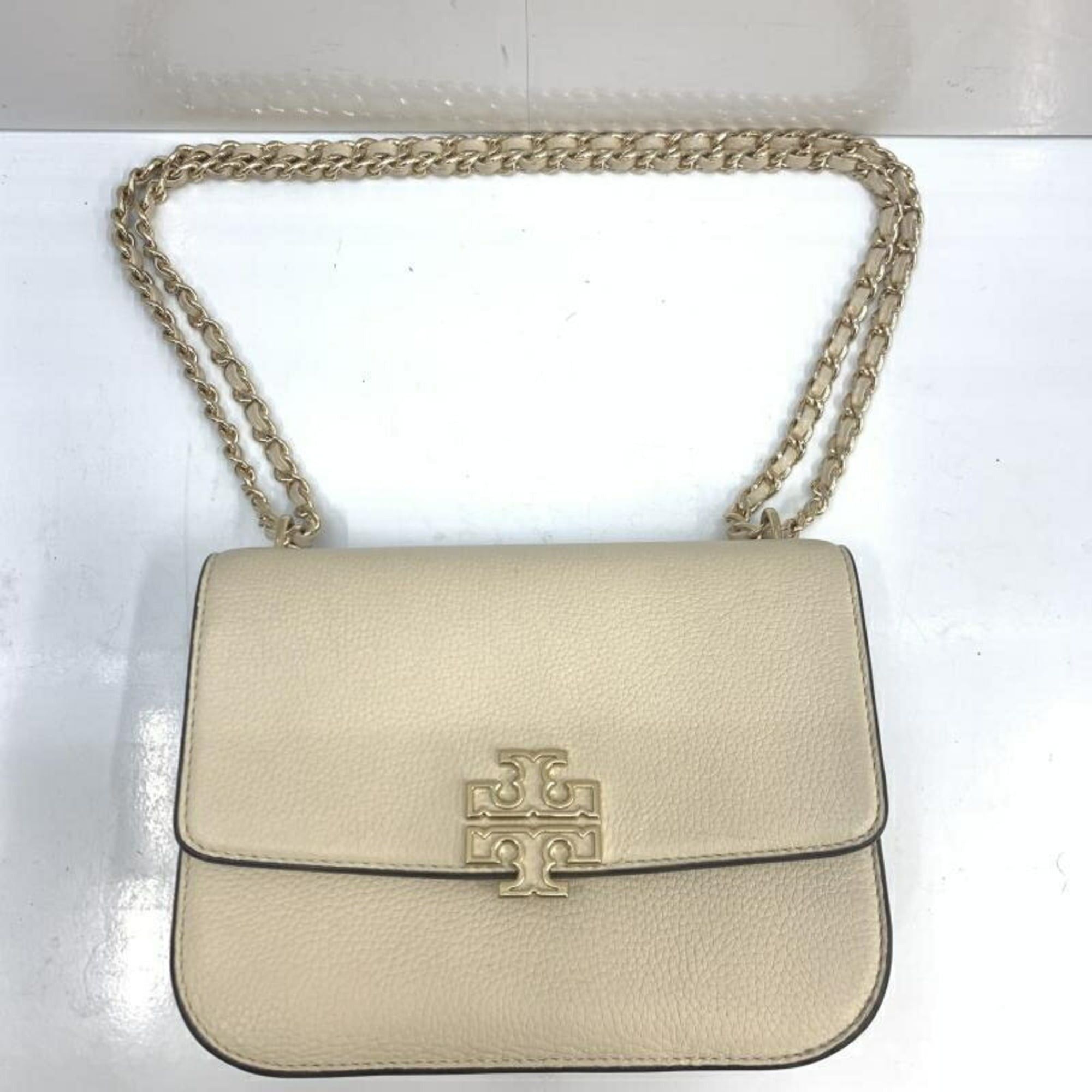 Tory Burch TORY BURCH Chain Shoulder Bag in Ivory Size ONE SIZE - 5 Thumbnail