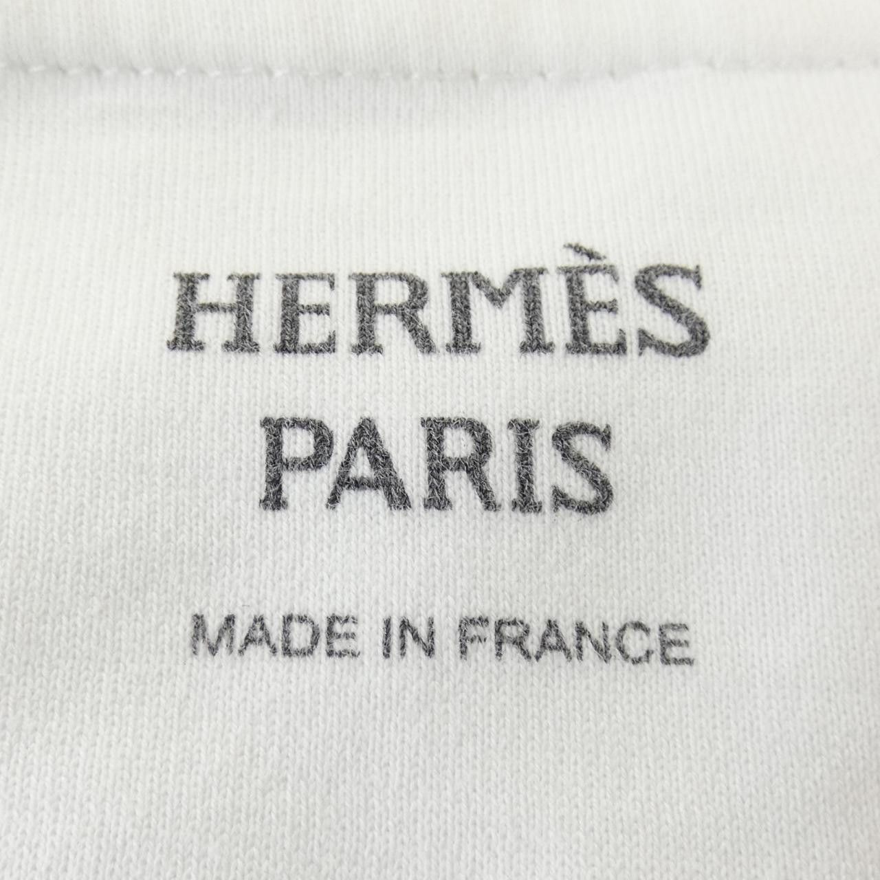 Hermes Hermes Hermes Cartouche T-shirt Textile T-Shirts DUTY FREE for USA Size ONE SIZE - 4 Thumbnail