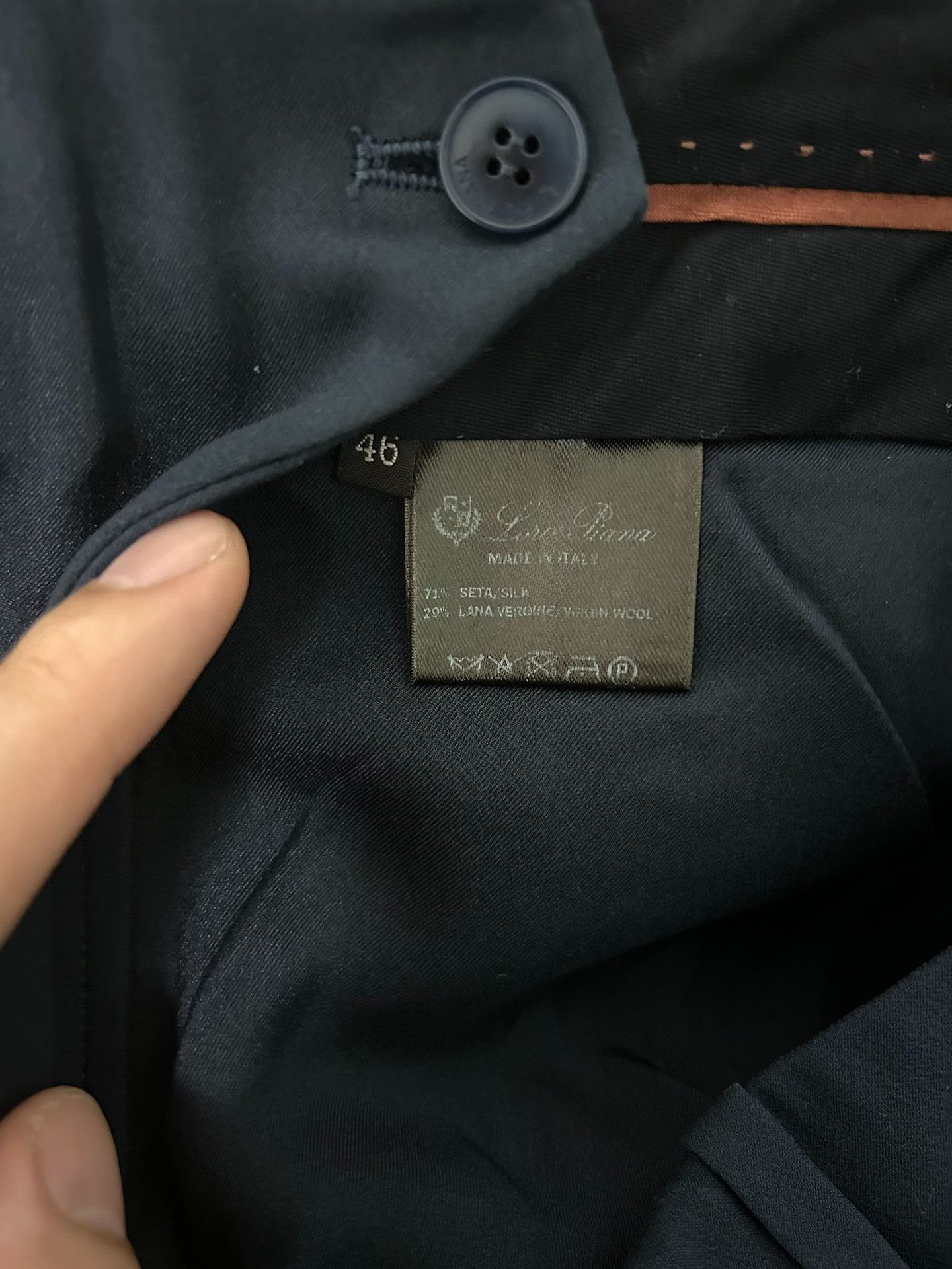 Loro Piana Loro Piana Silk Wool Blend Pleated Trousers Size US 30 / EU 46 - 4 Thumbnail