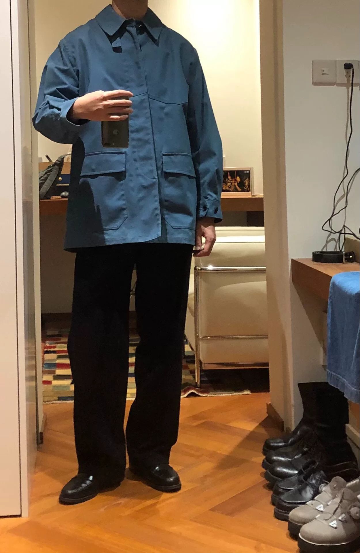 Auralee Auralee Trench Coat Jacket Size US M / EU 48-50 / 2 - 8 Thumbnail