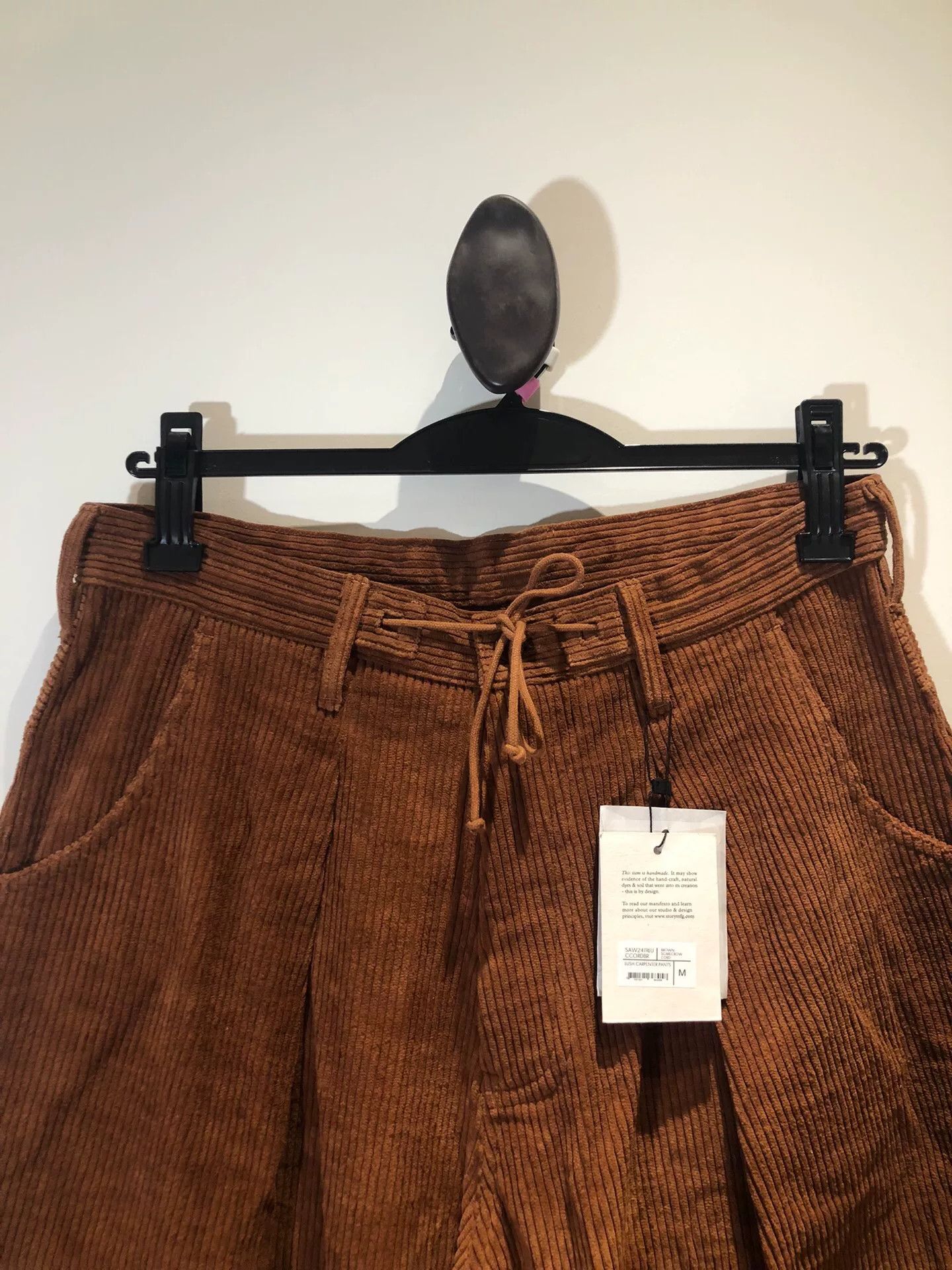 Story Mfg. STORY MFG Corduroy Patch Trousers Size US 32 / EU 48 - 6 Thumbnail