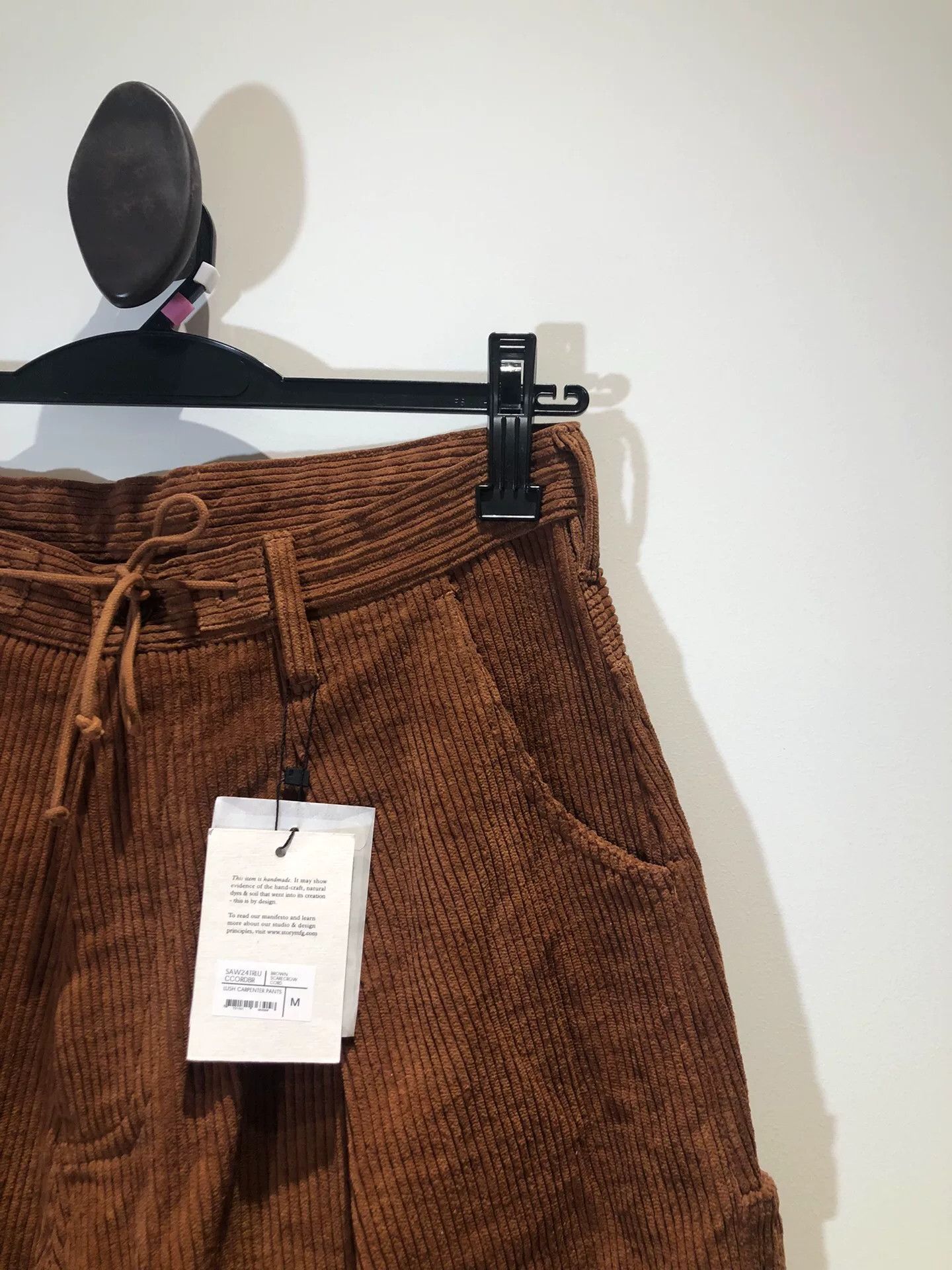 Story Mfg. STORY MFG Corduroy Patch Trousers Size US 32 / EU 48 - 3 Thumbnail