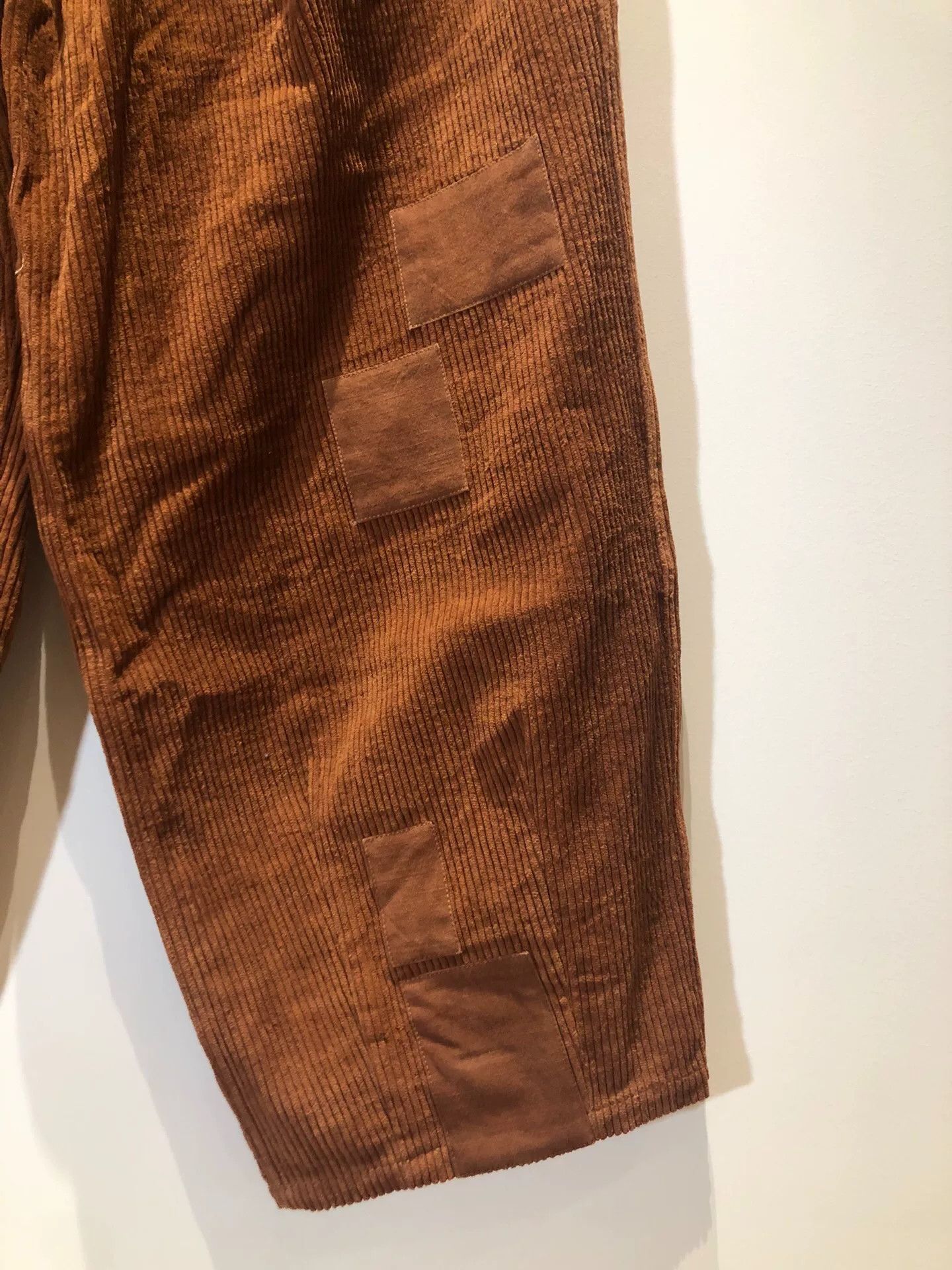Story Mfg. STORY MFG Corduroy Patch Trousers Size US 32 / EU 48 - 4 Thumbnail