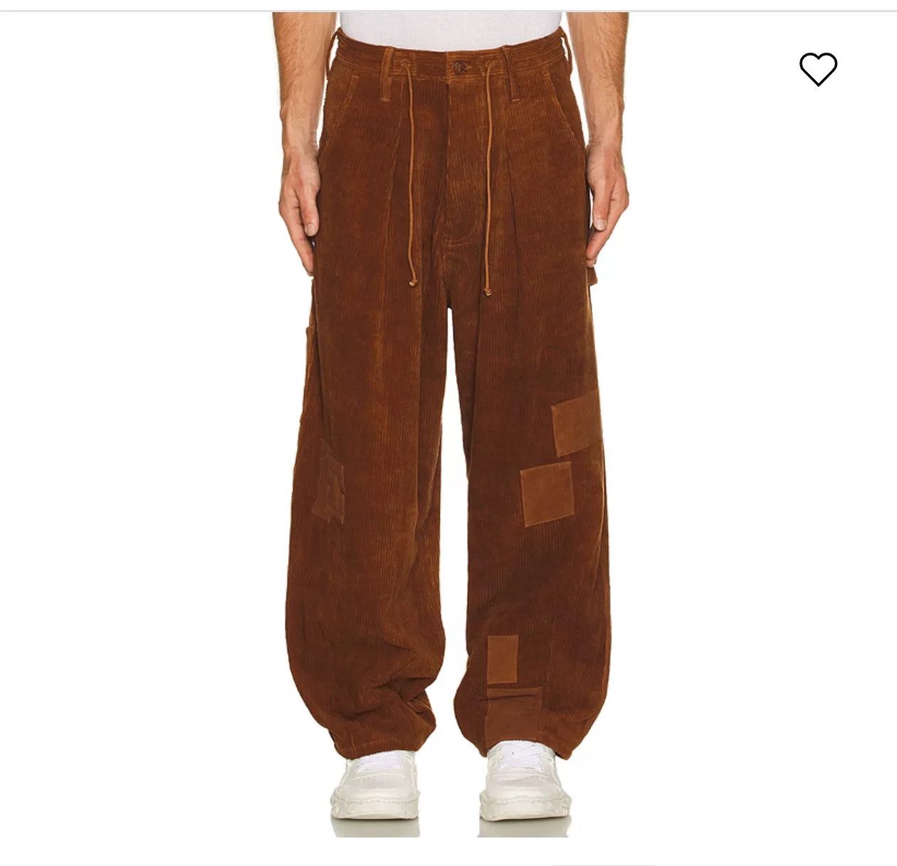Story Mfg. STORY MFG Corduroy Patch Trousers Size US 32 / EU 48 - 9 Thumbnail