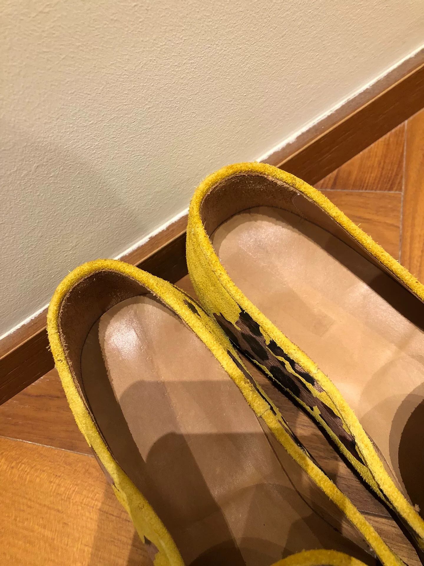 Doublet Doublet Yellow Leopard Smoking Loafers Size US 9 / EU 42 - 3 Thumbnail