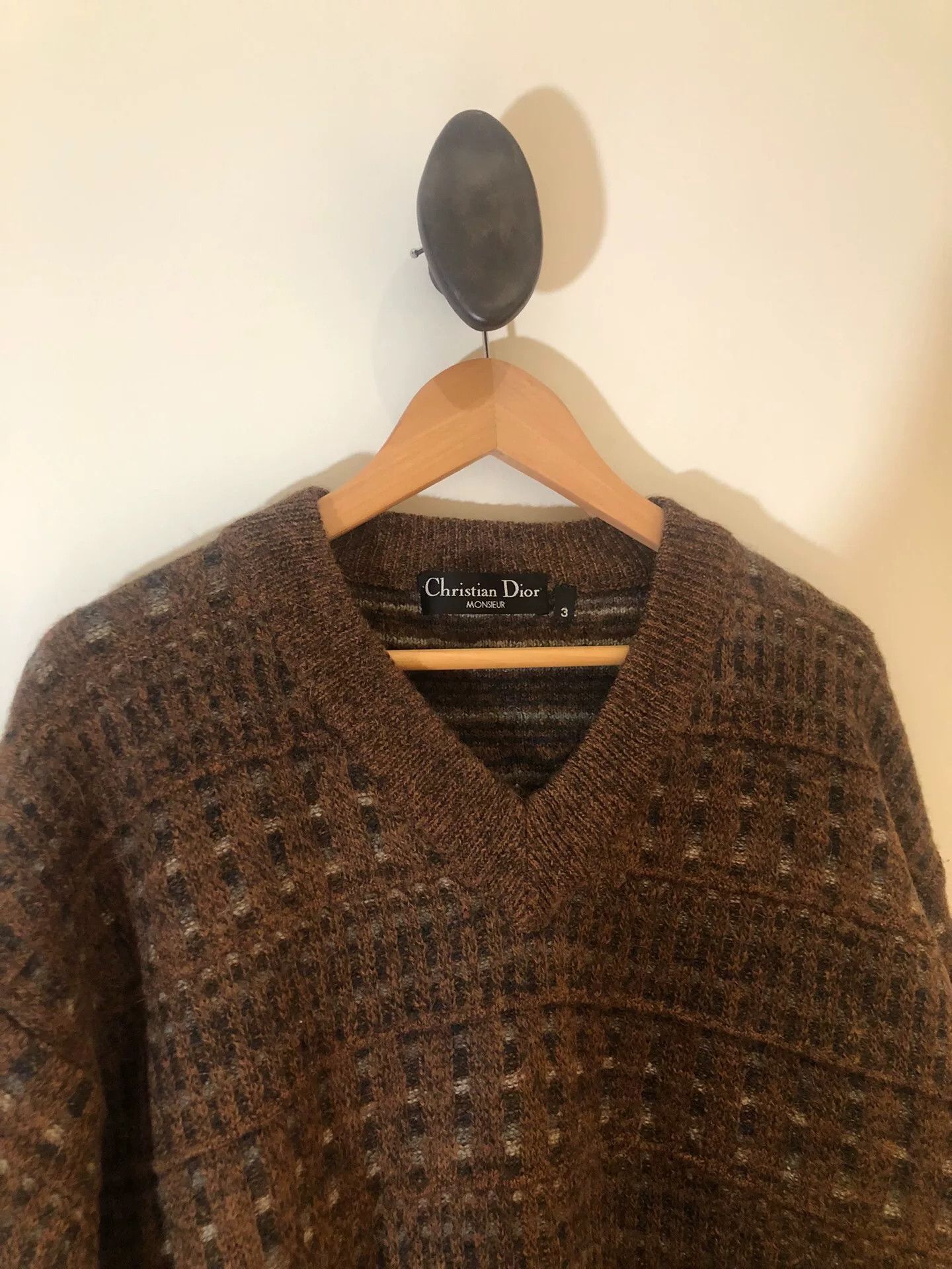 Christian Dior Monsieur Christian Dior Monsieur Fair Isle Sweater Size US L / EU 52-54 / 3 - 3 Thumbnail