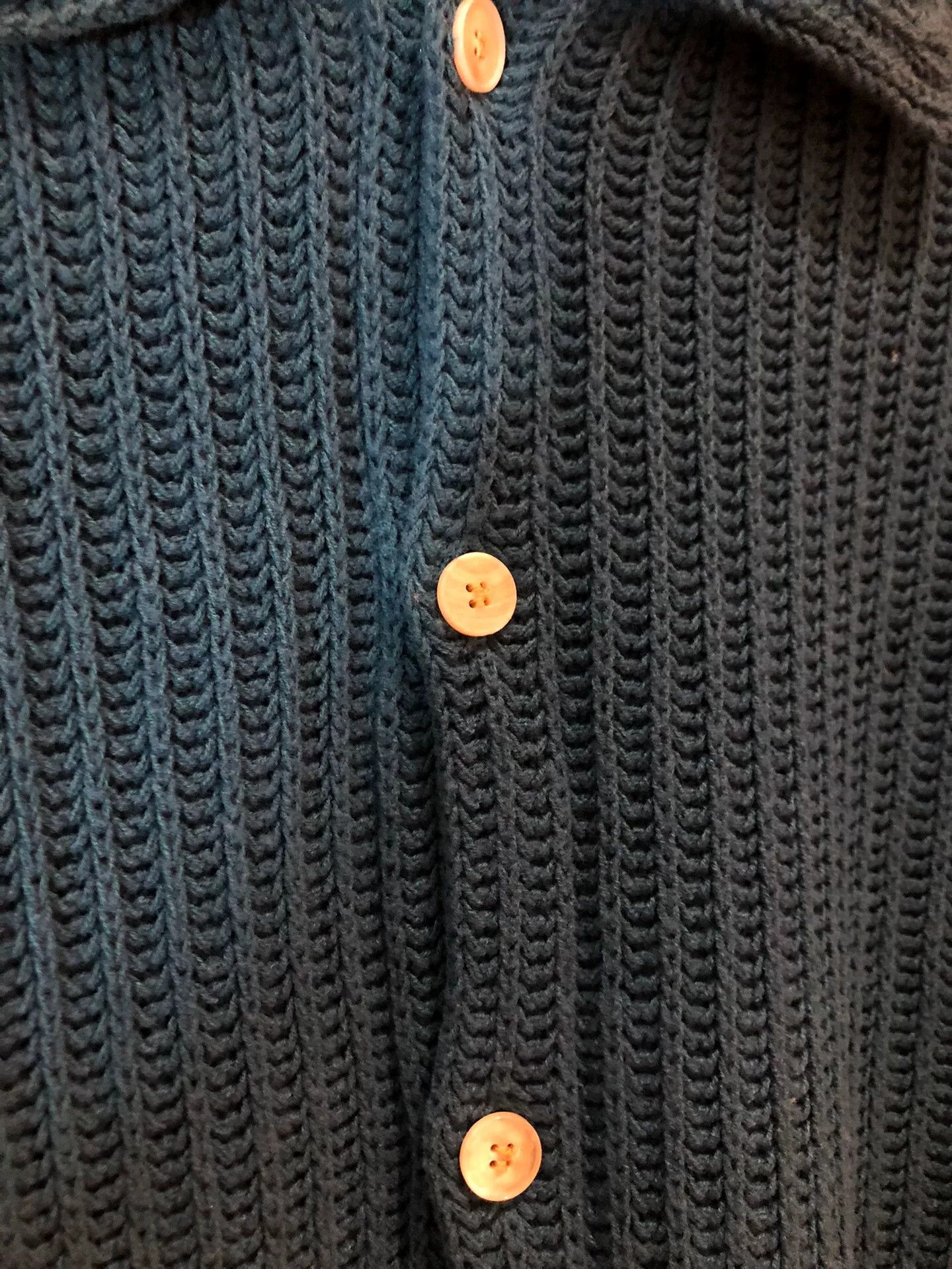 Auralee Auralee Japanese-Made Blue Cardigan Size US M / EU 48-50 / 2 - 6 Thumbnail