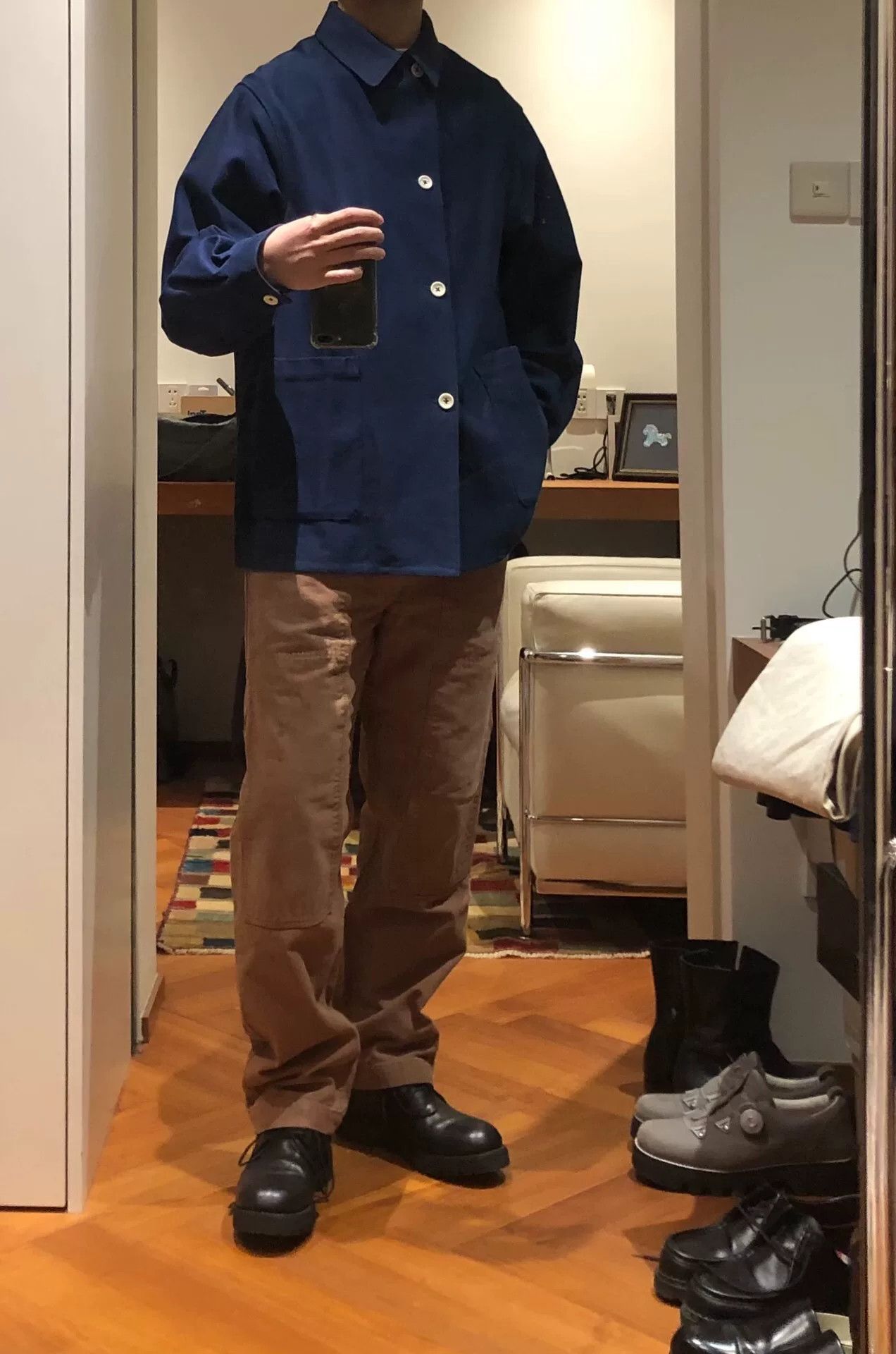MAATEE & SONS MAATEE&SONS Moleskin Work Jacket Size US L / EU 52-54 / 3 - 9 Thumbnail