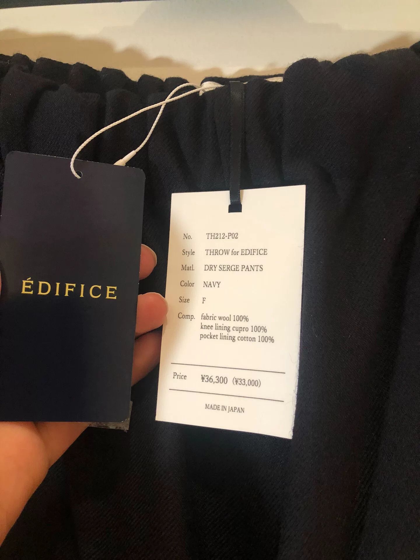 Edifice Japan EDIFICE LA BOUCLE Tapered Trousers Size US 30 / EU 46 - 4 Thumbnail