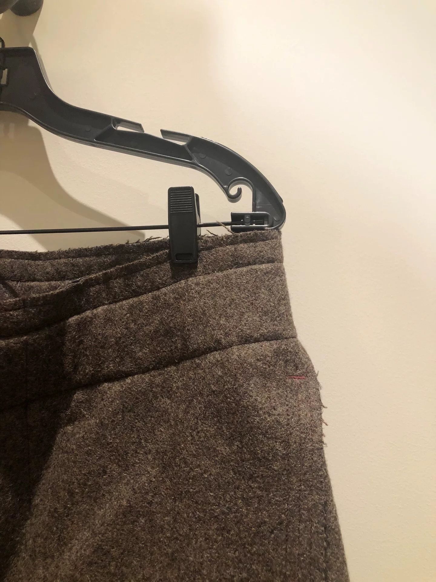 Omar Afridi OMAR AFRIDI Brown Flared Wool Trousers Size US 30 / EU 46 - 4 Thumbnail