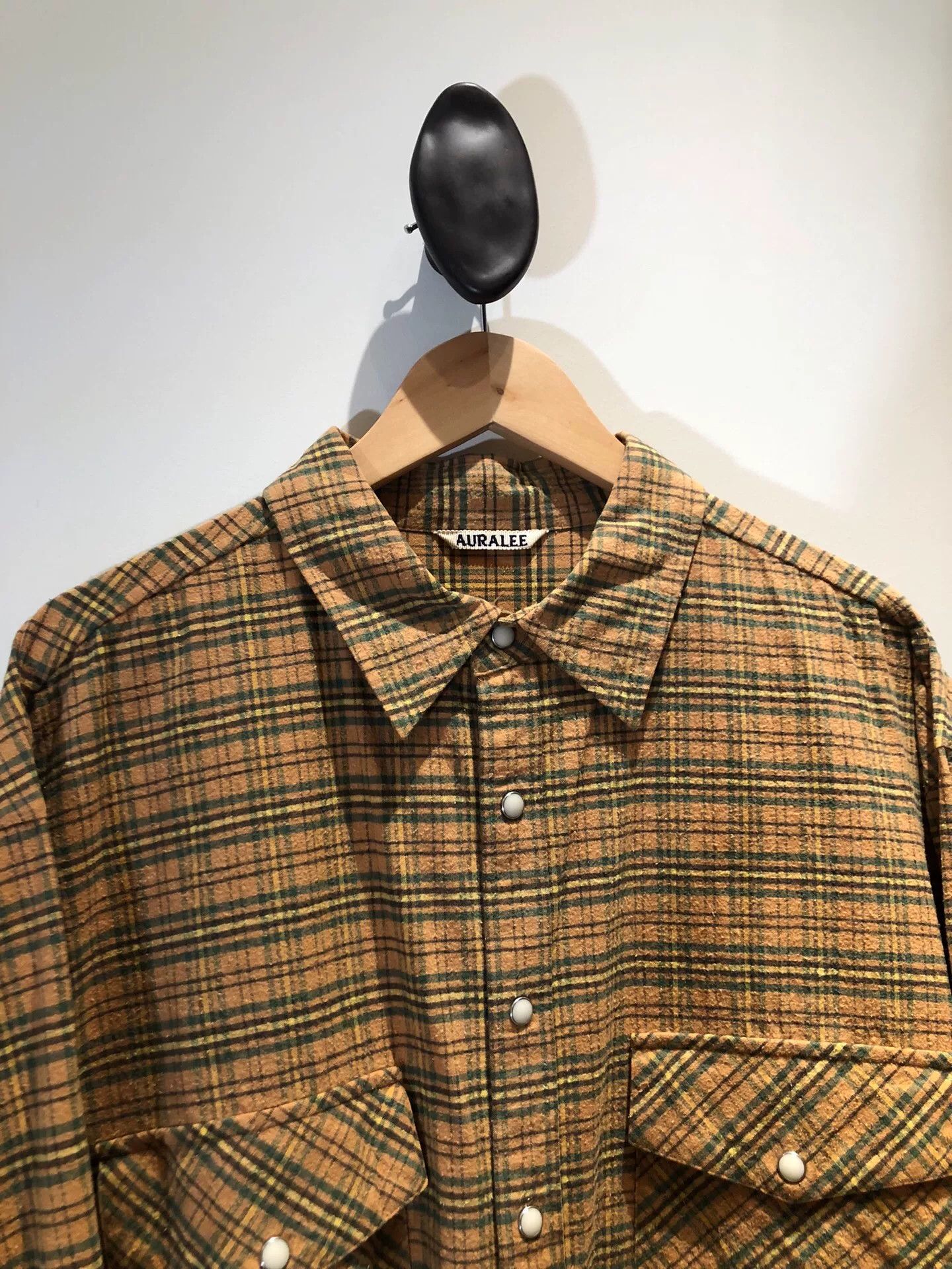 Auralee AURALEE Japanese Plaid Long-Sleeve Shirt Size US S / EU 44-46 / 1 - 3 Thumbnail