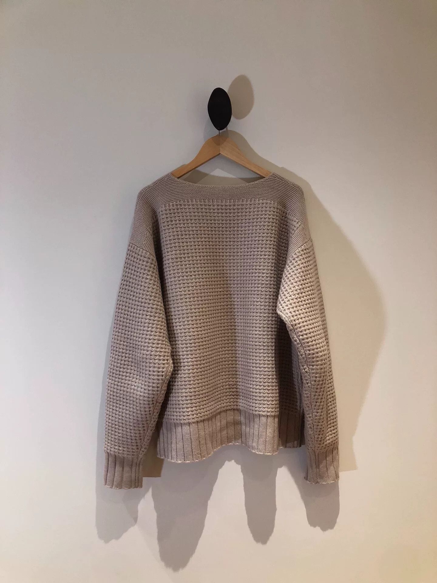 MotivMfg Motiv Waffle Knit Sweater Size XL / US 12-14 / IT 48-50 - 2 Thumbnail