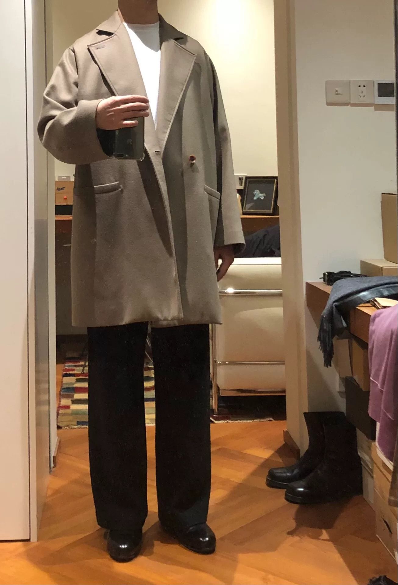 Auralee Auralee 18AW Wool Coat Japan Made Size US M / EU 48-50 / 2 - 8 Thumbnail