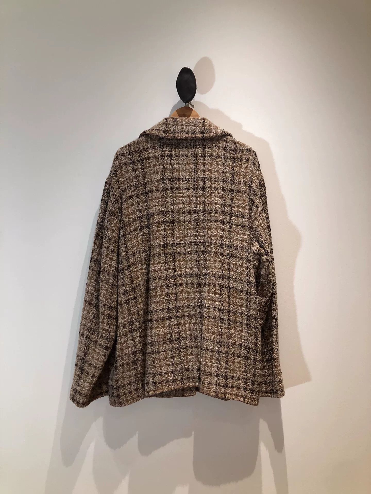 Auralee AURALEE Homespun Tweed Blouson Size XL / US 12-14 / IT 48-50 - 2 Thumbnail