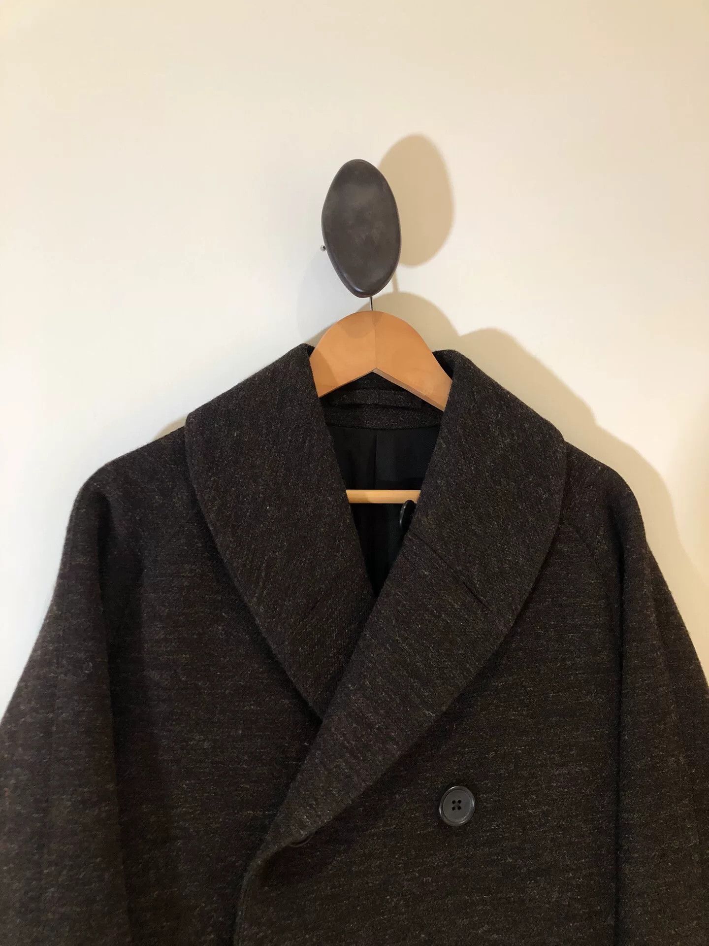 MAATEE & SONS Maatee&Sons Mid-Length Wool Coat Size US L / EU 52-54 / 3 - 3 Thumbnail