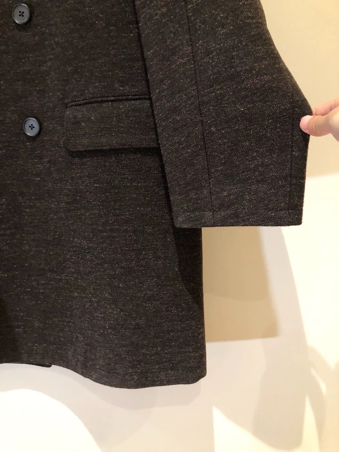 MAATEE & SONS Maatee&Sons Mid-Length Wool Coat Size US L / EU 52-54 / 3 - 5 Thumbnail