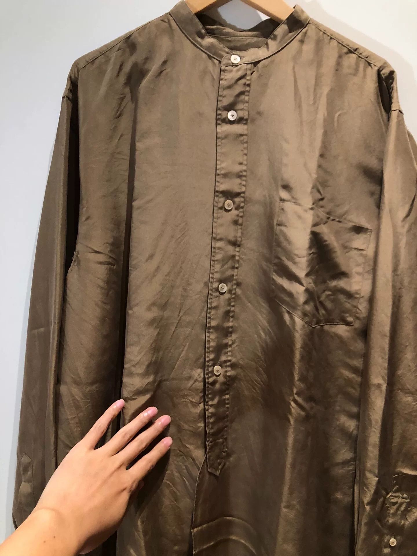 Comoli COMOLI Japan Silk Shirt Size US L / EU 52-54 / 3 - 4 Thumbnail