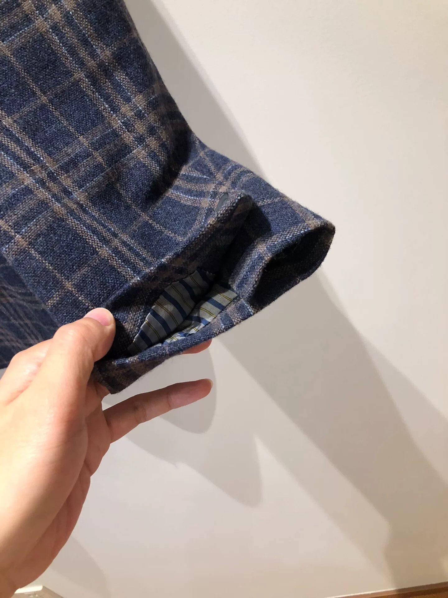 Kolor KOLOR Double-Breasted Plaid Blazer Size US L / EU 52-54 / 3 - 7 Thumbnail