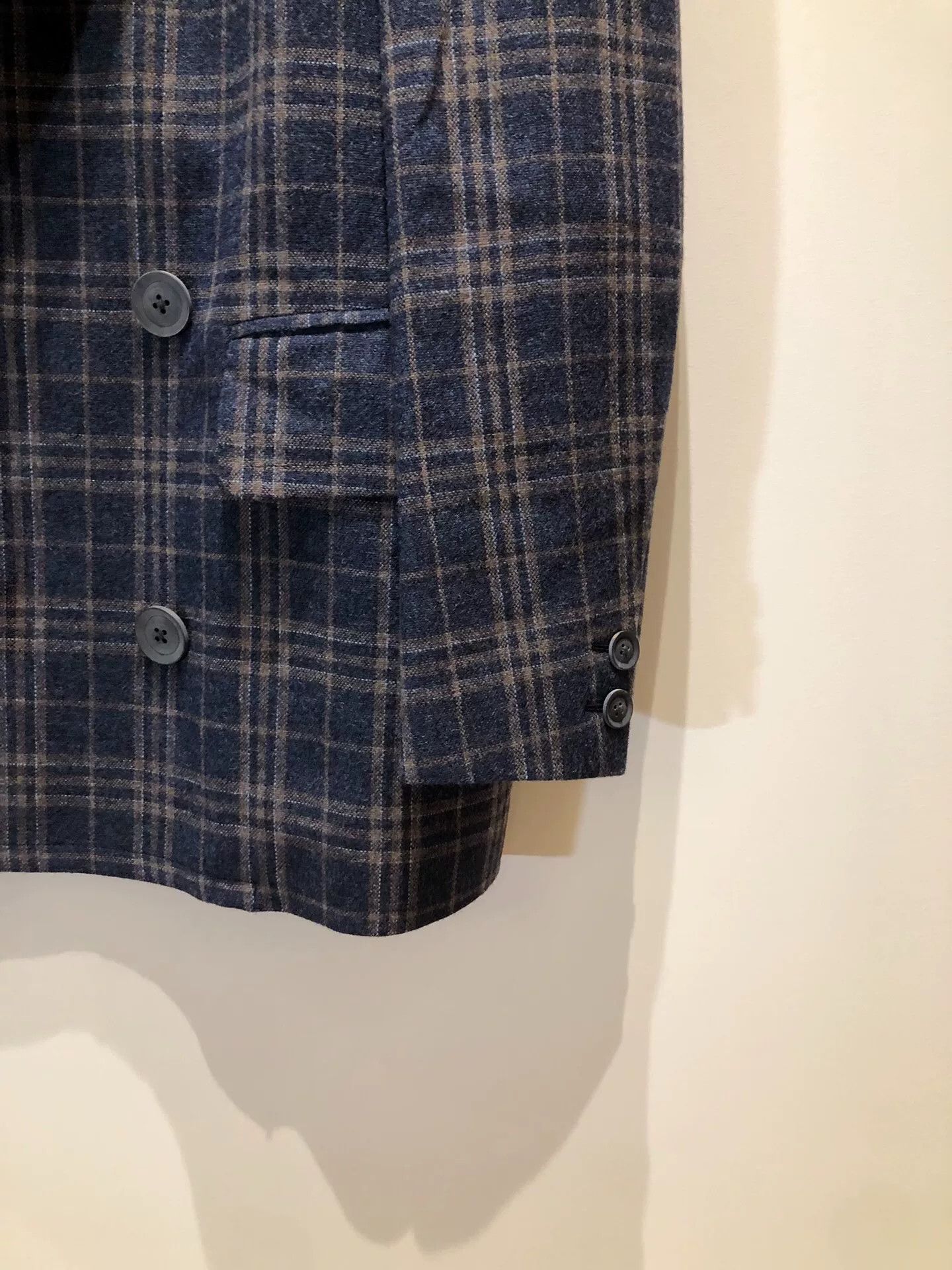 Kolor KOLOR Double-Breasted Plaid Blazer Size US L / EU 52-54 / 3 - 6 Thumbnail