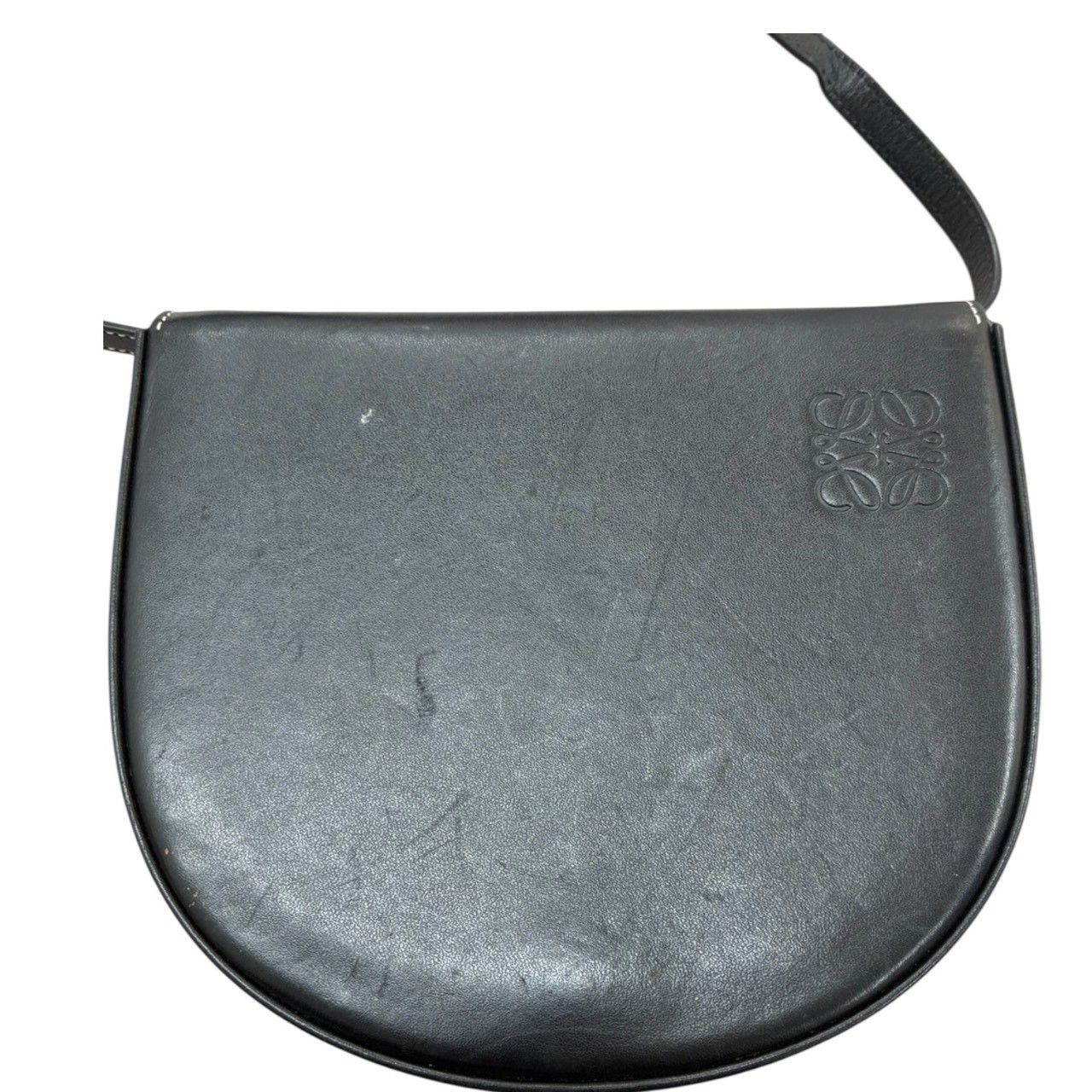 Loewe Loewe Loewe Anagram Heel Pouch Leather Shoulder Bag Leather Shoulder Bag 109.54.V01 DUTY FREE for USA Size ONE SIZE - 4 Thumbnail