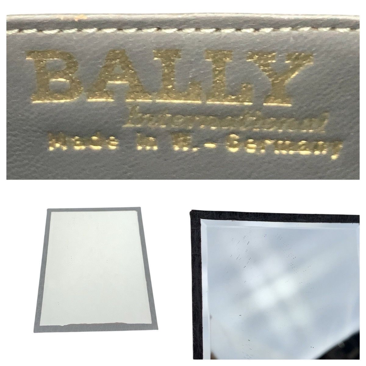 Bally Bally Bally Ostrich Leather Shoulder Bag Leather Shoulder Bag DUTY FREE for USA Size ONE SIZE - 4 Thumbnail