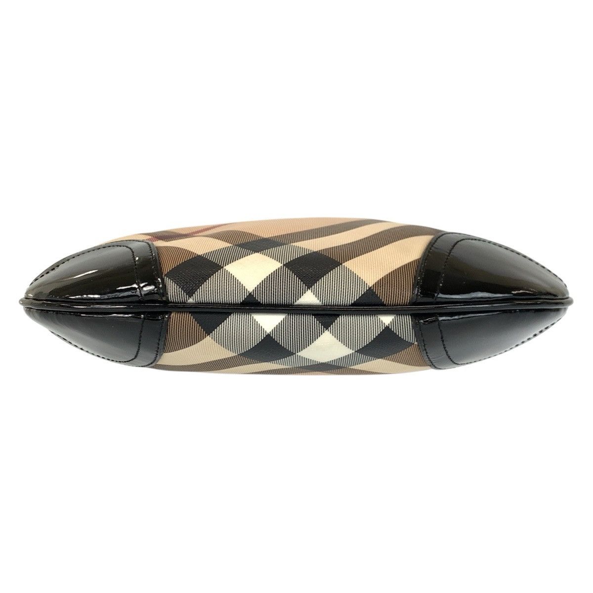 Burberry Burberry Burberry Check PVC Patent Leather Shoulder Bag Plastic / Synthetic Shoulder Bag DUTY FREE for USA Size ONE SIZE - 10 Thumbnail