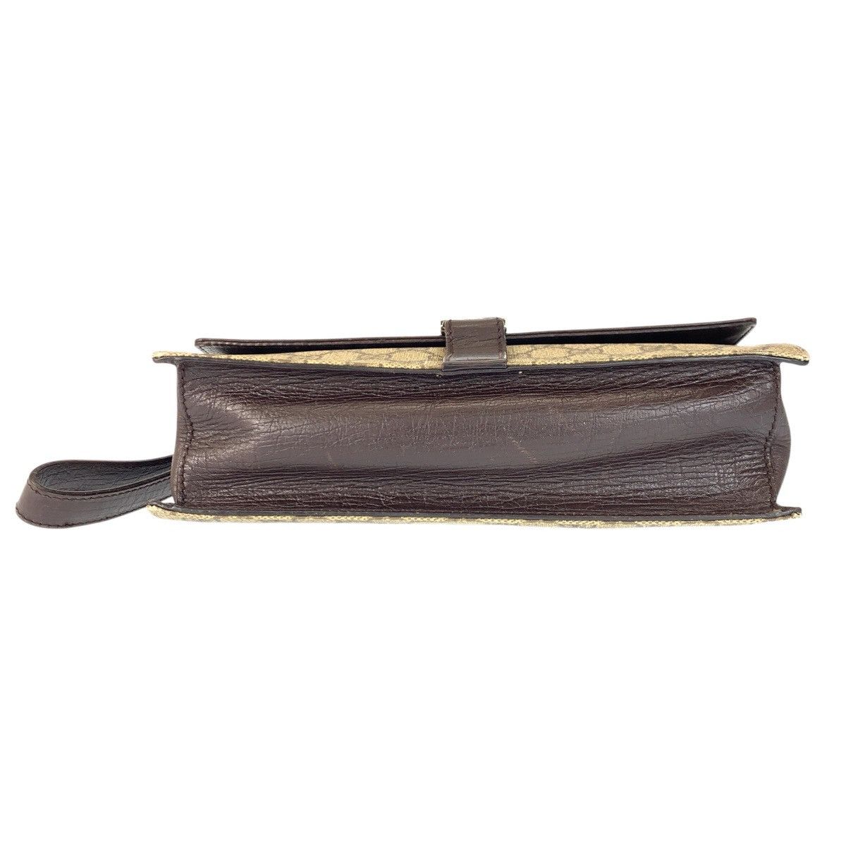 Gucci Gucci Gucci GG Supreme Canvas Leather Clutch Bag Textile Clutch Bag 131213 DUTY FREE for USA Size ONE SIZE - 9 Thumbnail