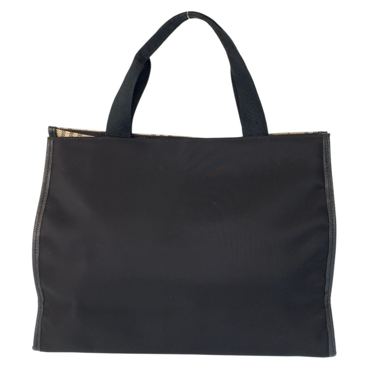 Burberry Burberry Burberry Check Nylon Tote Bag Textile Tote Bag DUTY FREE for USA Size ONE SIZE - 2 Thumbnail