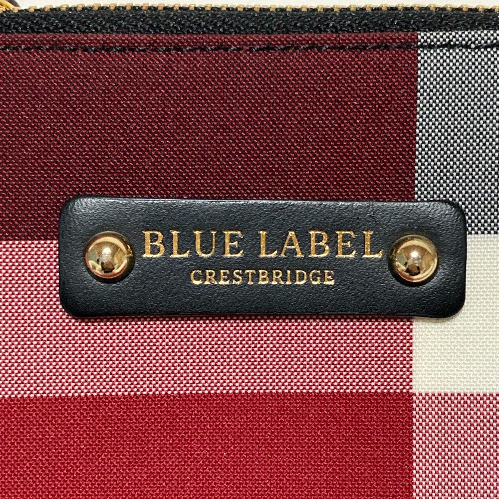 Other Other BLUE LABEL CRESTBRIDGE Check Compact Wallet Leather Short Wallet DUTY FREE for USA Size ONE SIZE - 5 Thumbnail