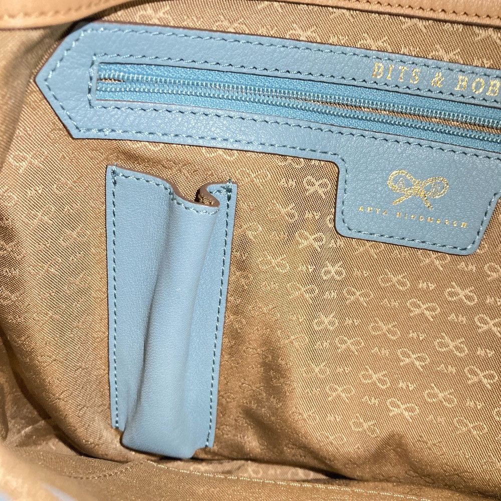 Other Other Anya Hindmarch CARKER Shoulder Bag Leather Shoulder Bag DUTY FREE for USA Size ONE SIZE - 9 Thumbnail
