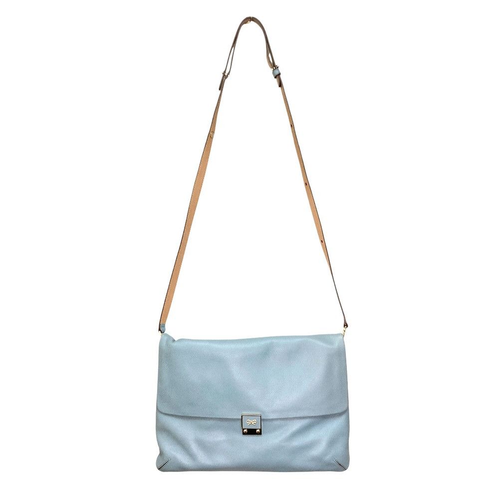 Other Other Anya Hindmarch CARKER Shoulder Bag Leather Shoulder Bag DUTY FREE for USA Size ONE SIZE - 3 Thumbnail