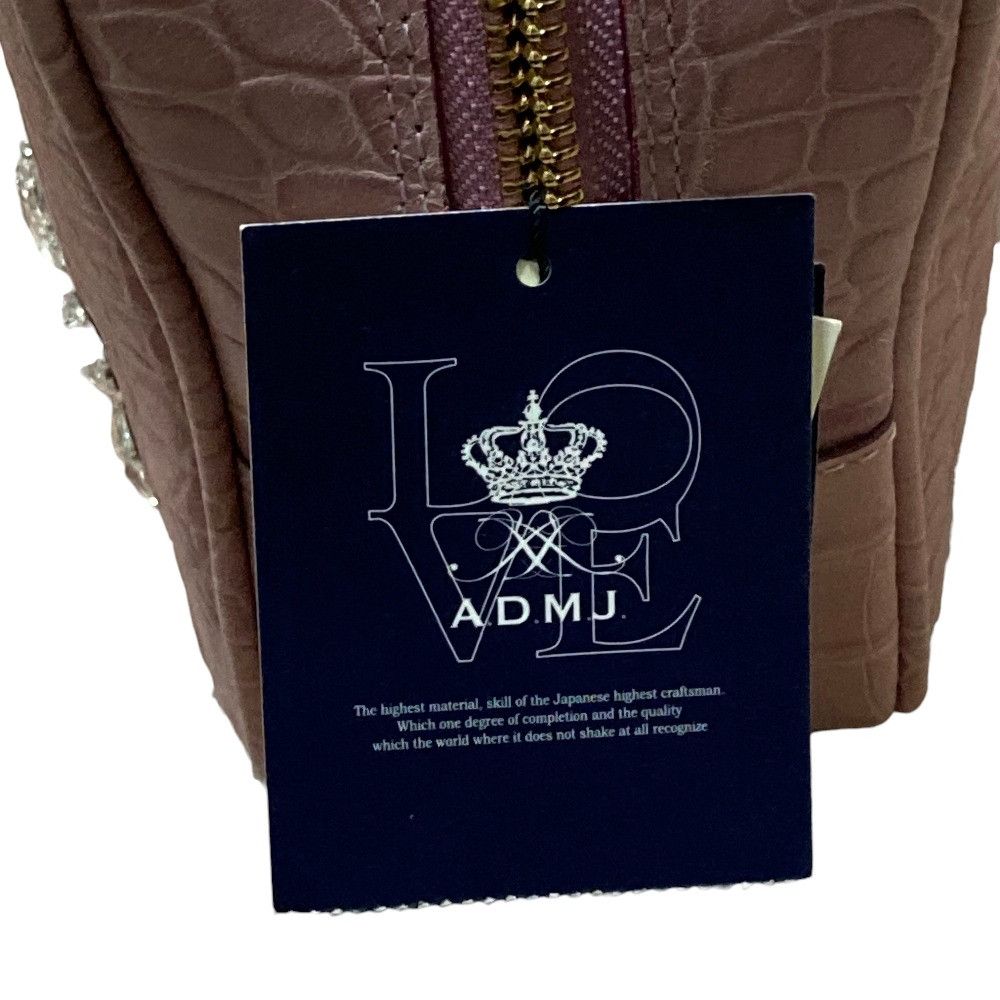 Other Other ADMJ Accessoires De Mademoiselle Swarovski Croco Embossed Handbag Leather Handbag DUTY FREE for USA Size ONE SIZE - 11 Thumbnail