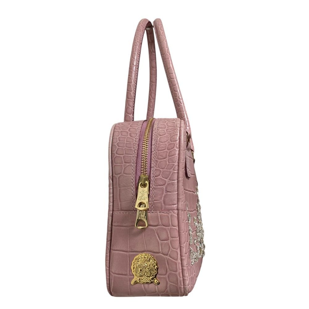 Other Other ADMJ Accessoires De Mademoiselle Swarovski Croco Embossed Handbag Leather Handbag DUTY FREE for USA Size ONE SIZE - 2 Thumbnail